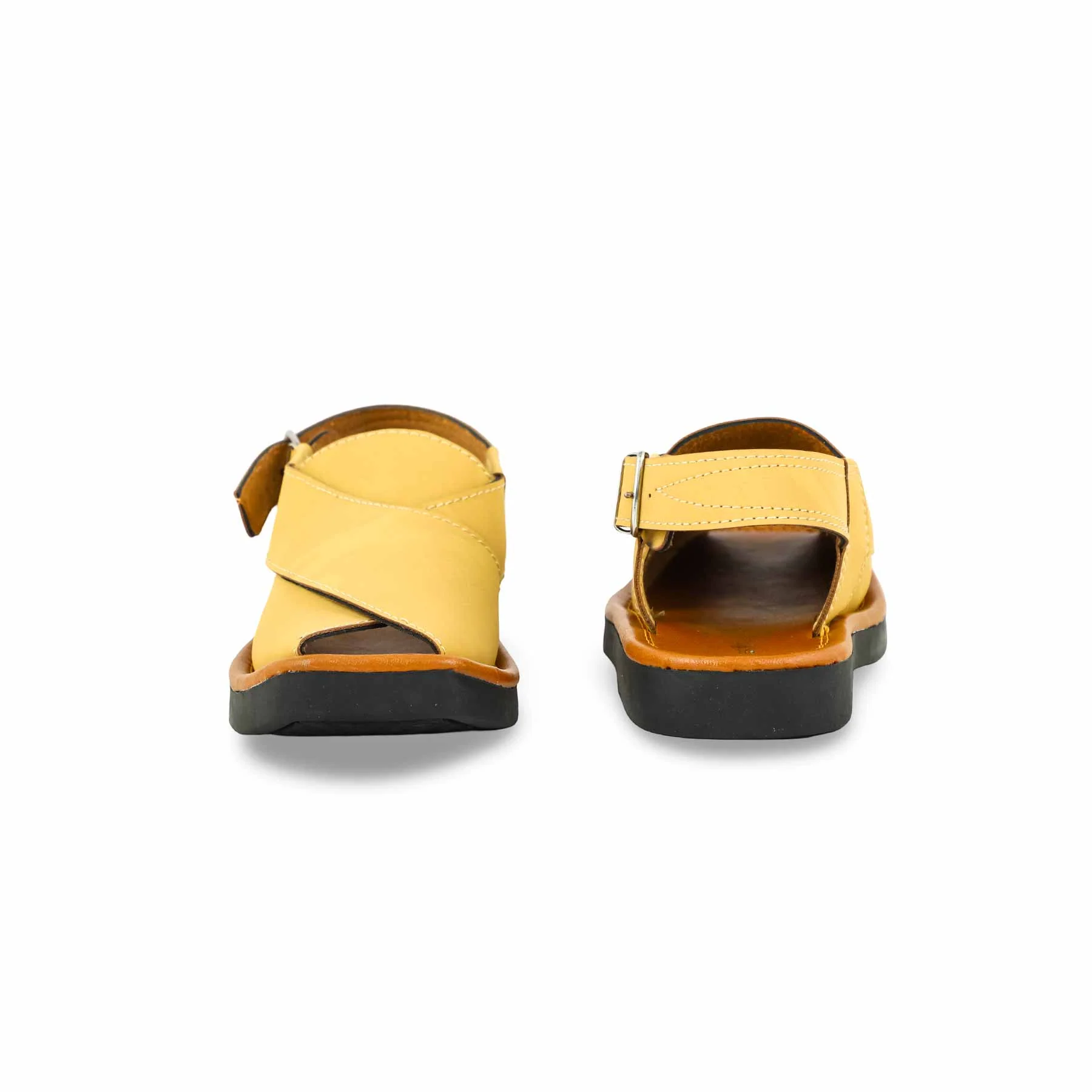 Boys Mustard Peshawari Chappal KD9938 - Image 4