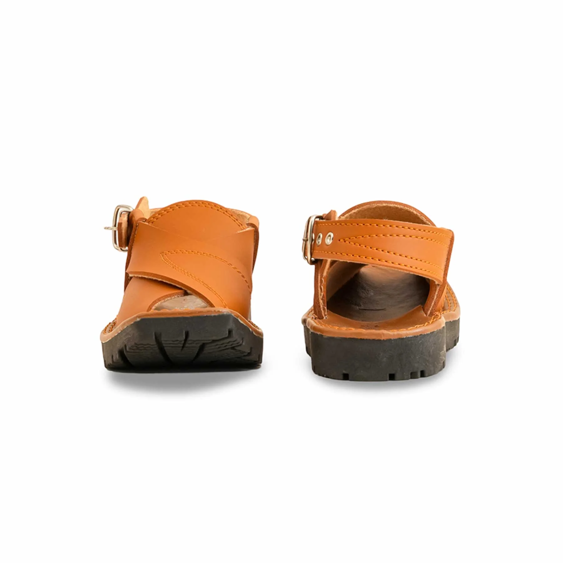 Boys Mustard Peshawari Chappal KD9947 - Image 4