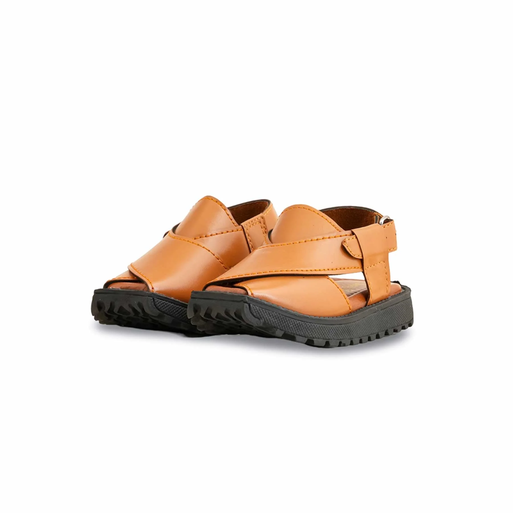 Boys Mustard Peshawari Chappal KD9993 - Image 3