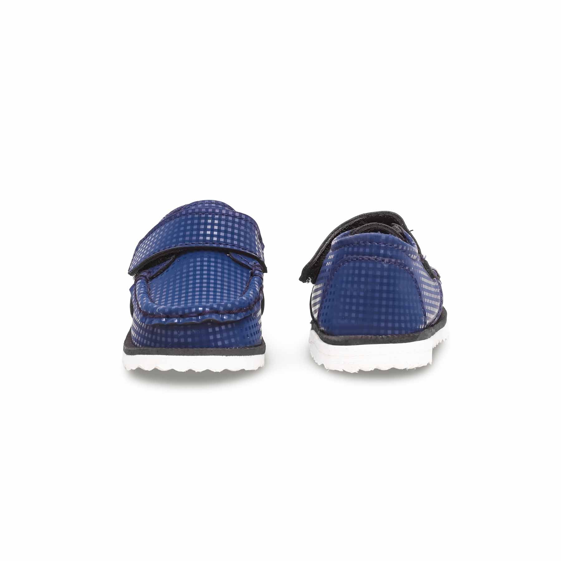 Boys Navy Casual Booties KD9791 - Image 3