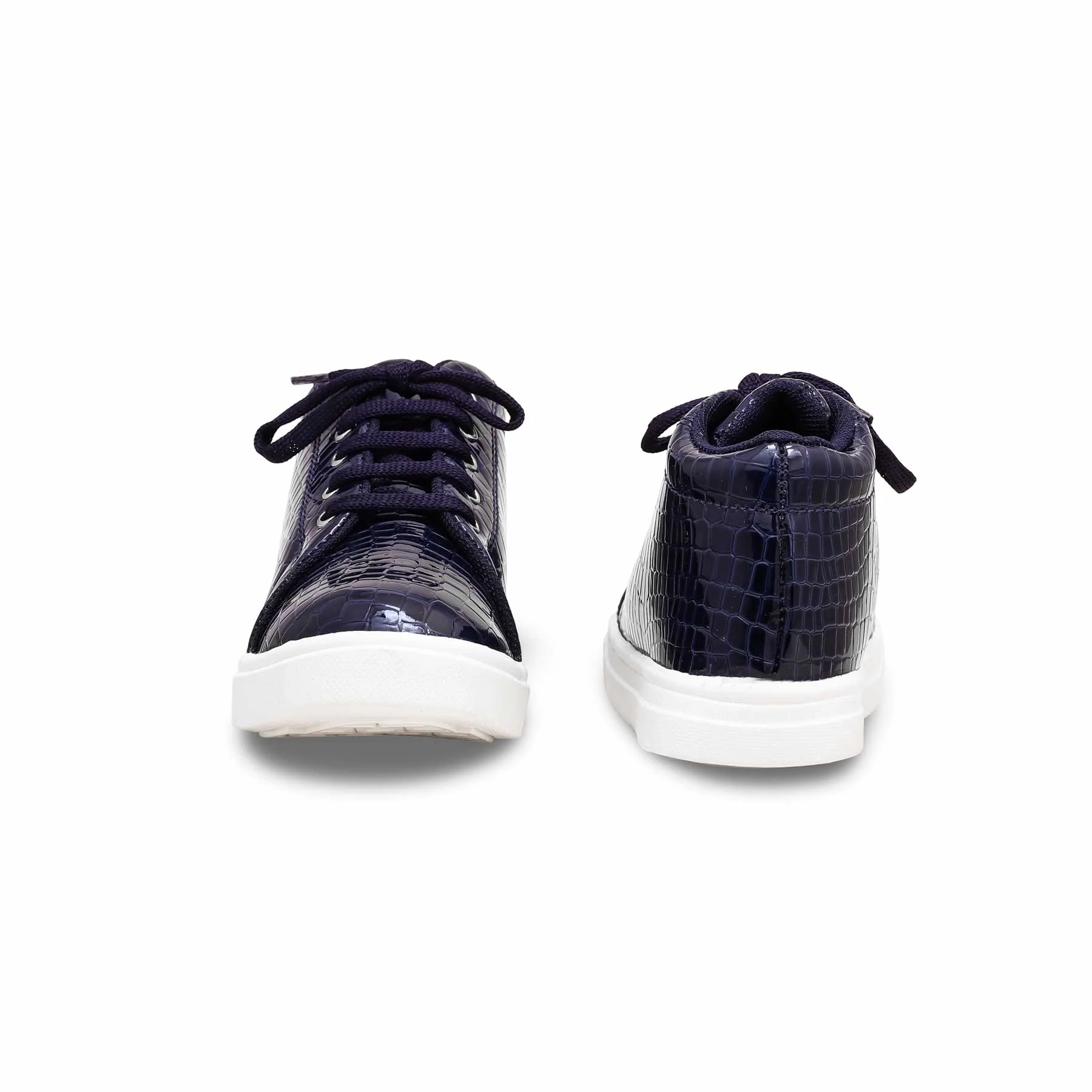 Boys Navy Casual Canvas KD2191 - Image 3