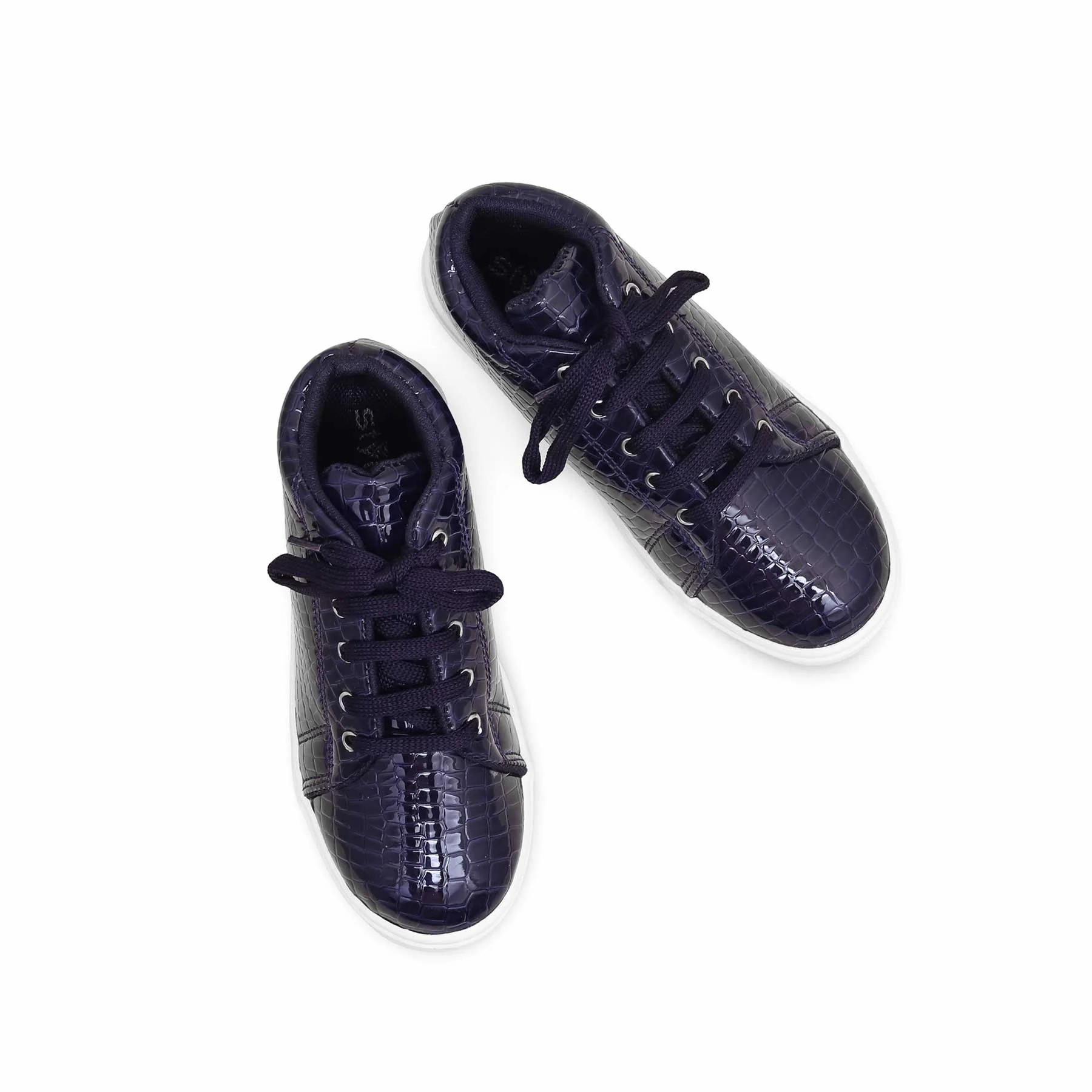 Boys Navy Casual Canvas KD2191 - Image 4