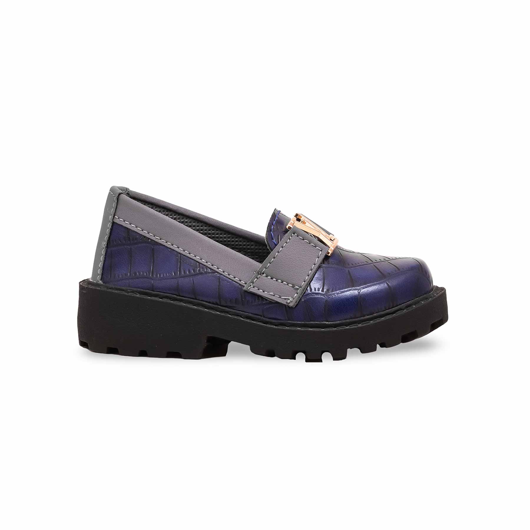 Boys Navy Casual Canvas KD2316 - Image 2