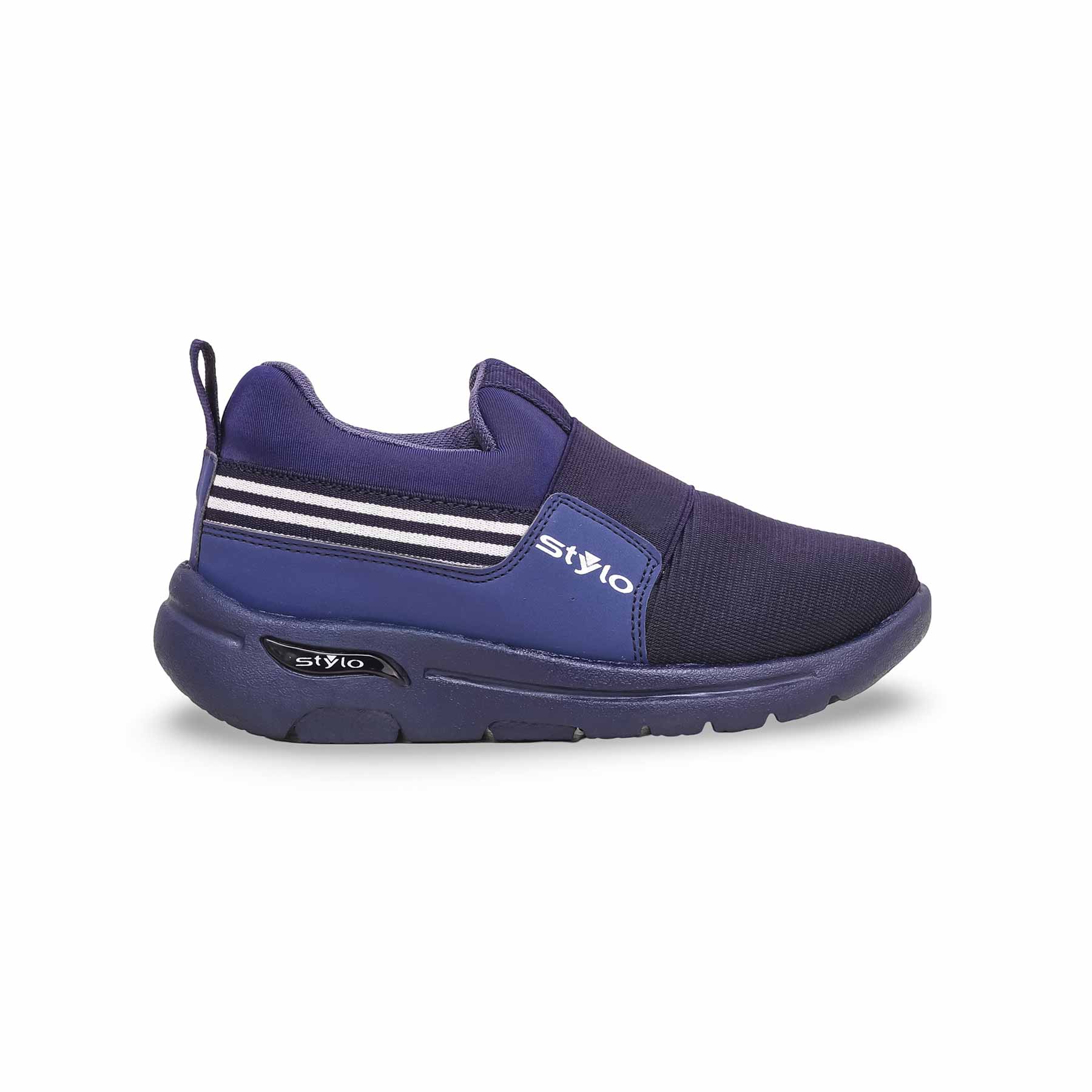 Boys Navy Casual Canvas KD2326 - Image 2
