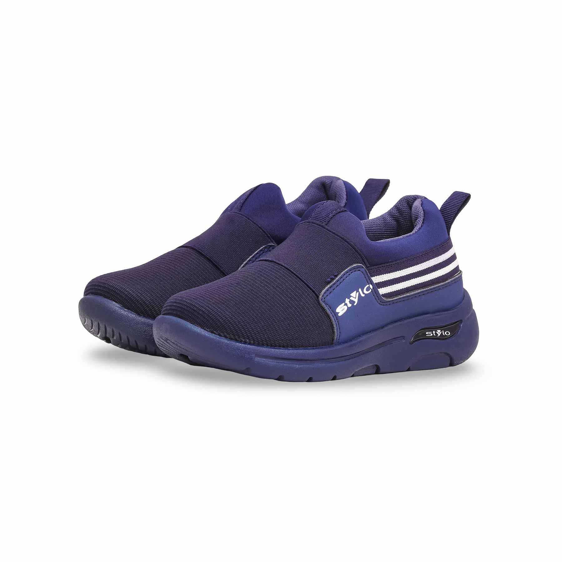 Boys Navy Casual Canvas KD2326 - Image 3