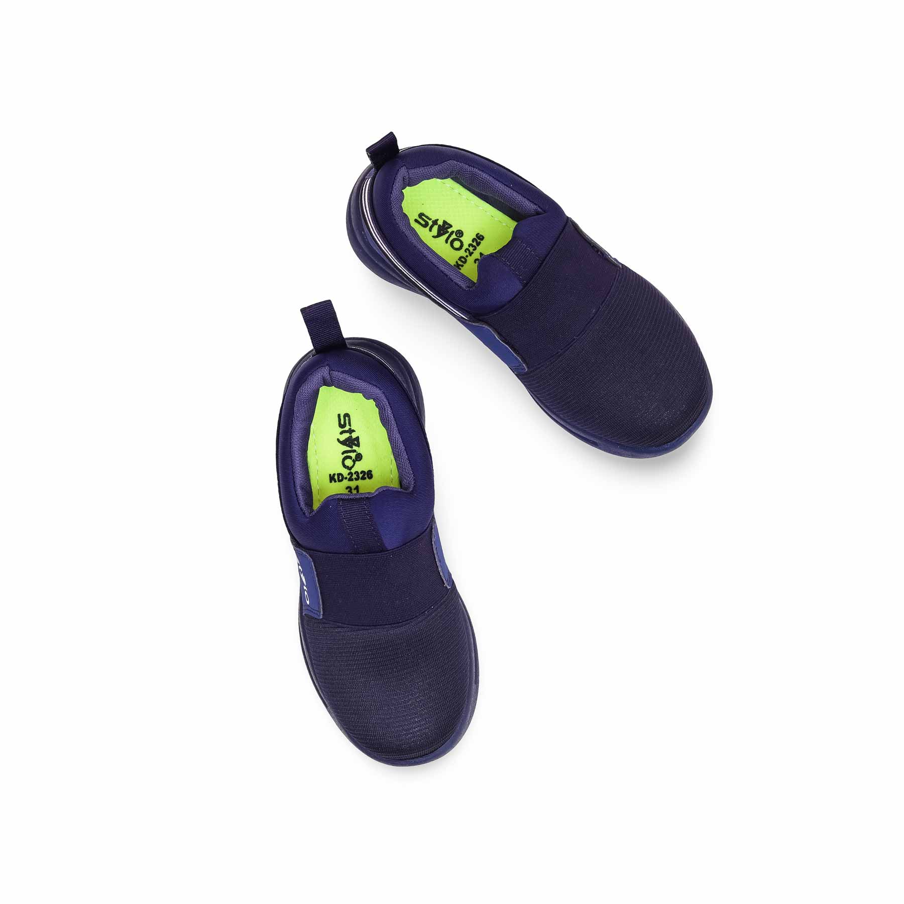 Boys Navy Casual Canvas KD2326 - Image 5