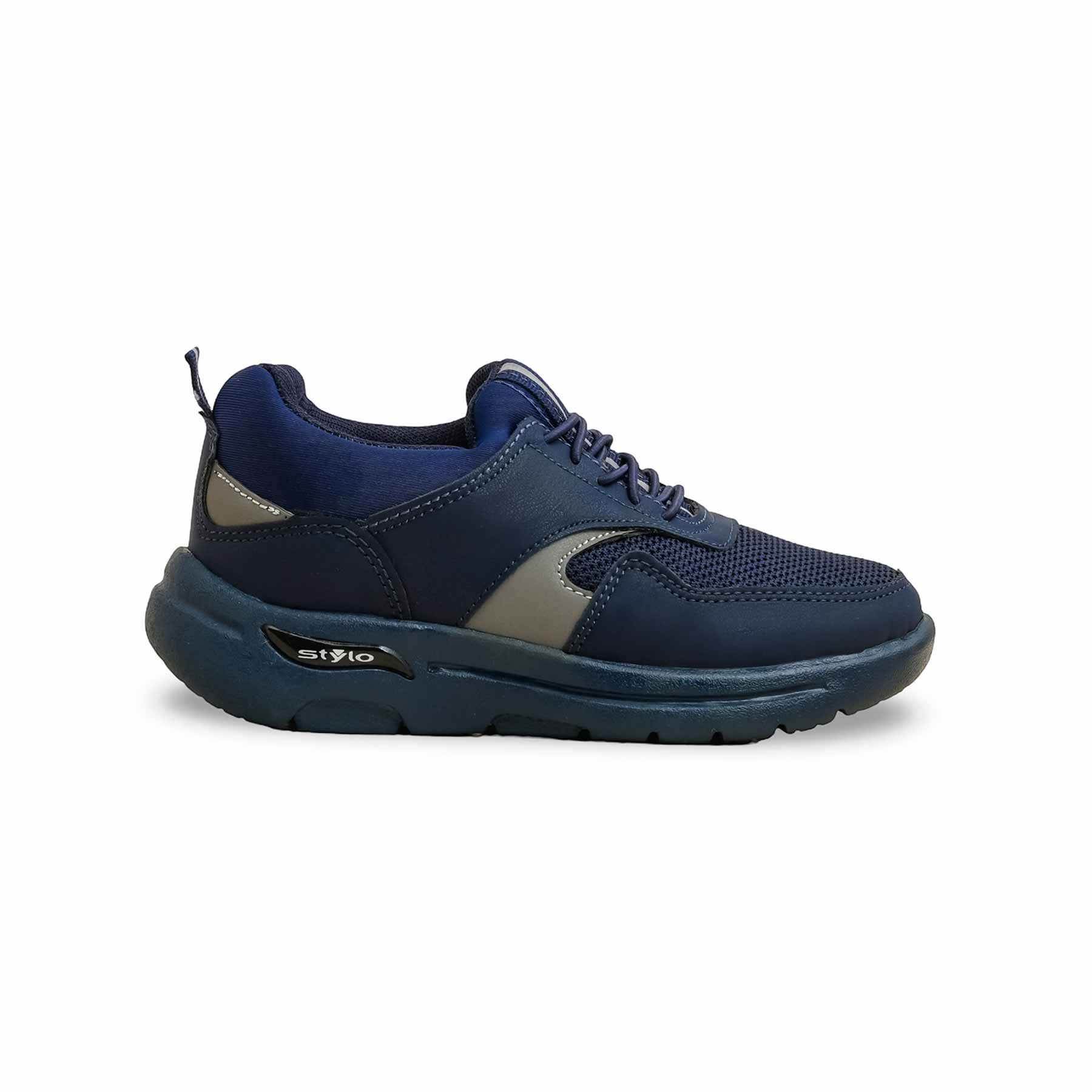 Boys Navy Casual Canvas KD2534 - Image 2