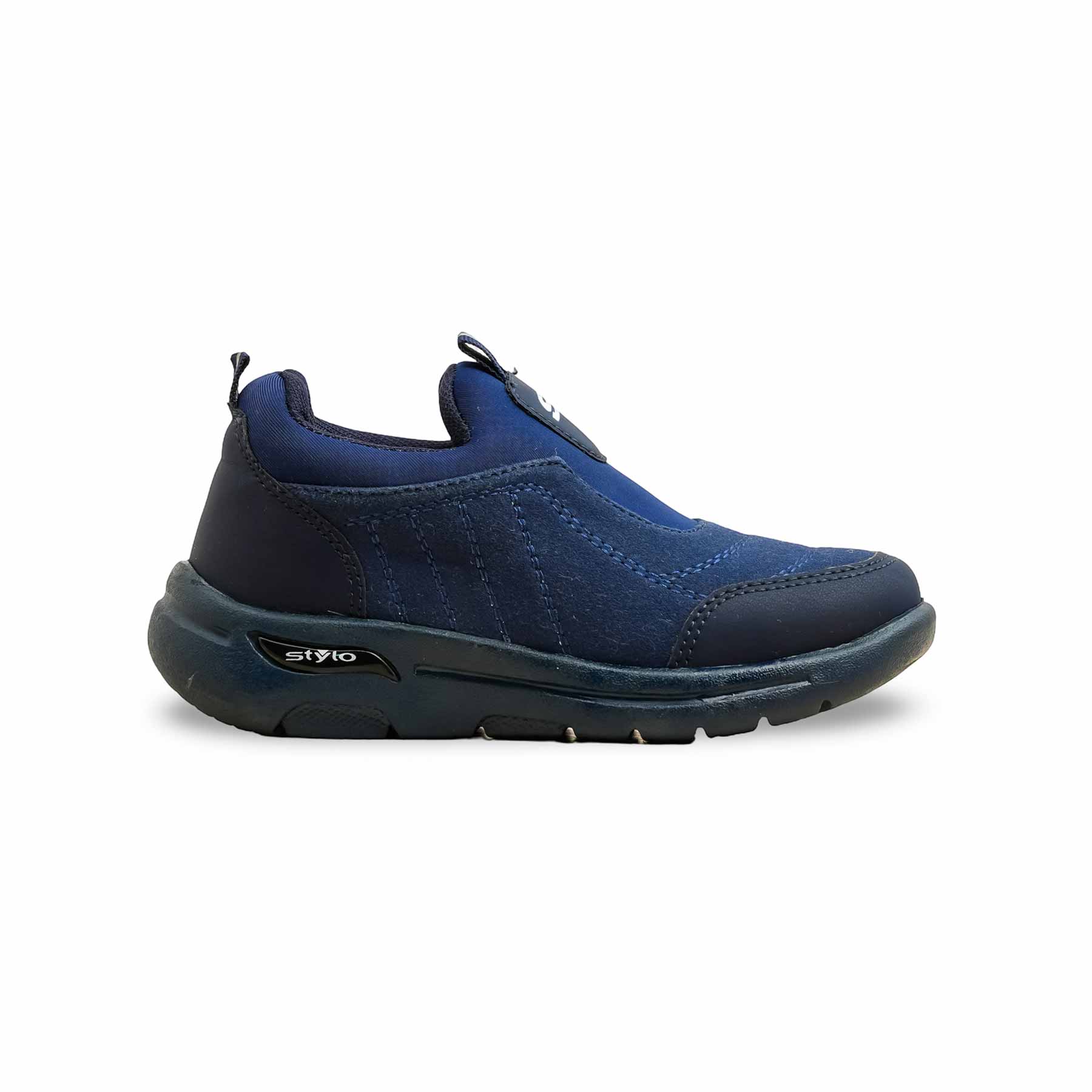 Boys Navy Casual Canvas KD2575 - Image 2