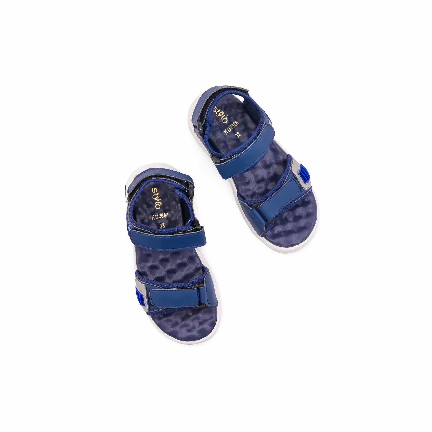 Boys Navy Casual Sandal KD2686 - Image 5