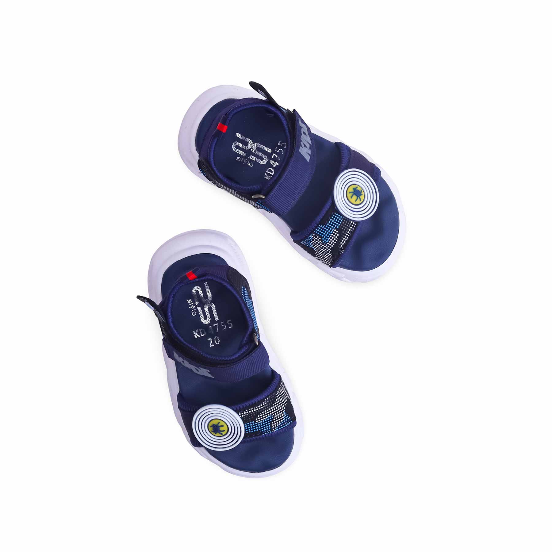 Boys Navy Casual Sandal KD4755 - Image 5