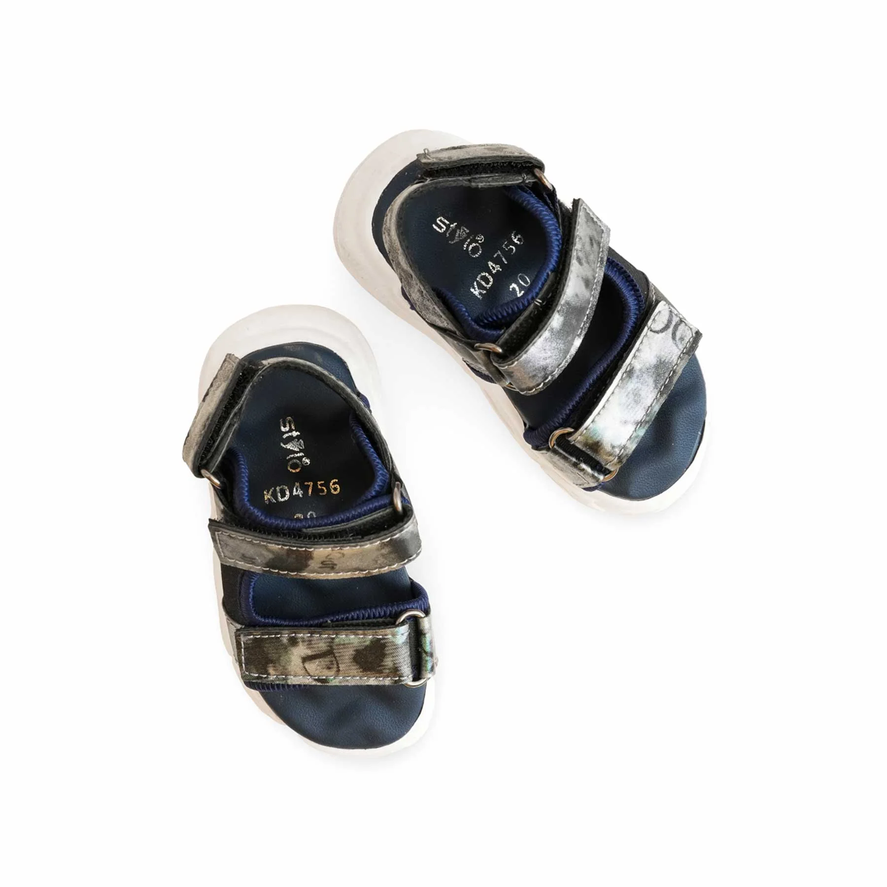 Boys Navy Casual Sandal KD4756 - Image 5