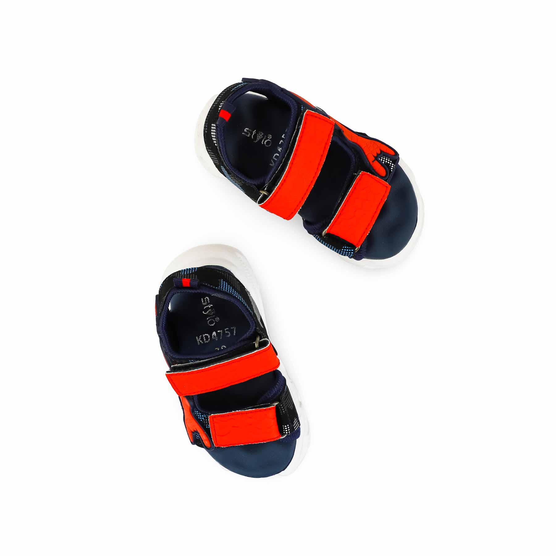 Boys Navy Casual Sandal KD4757 - Image 5