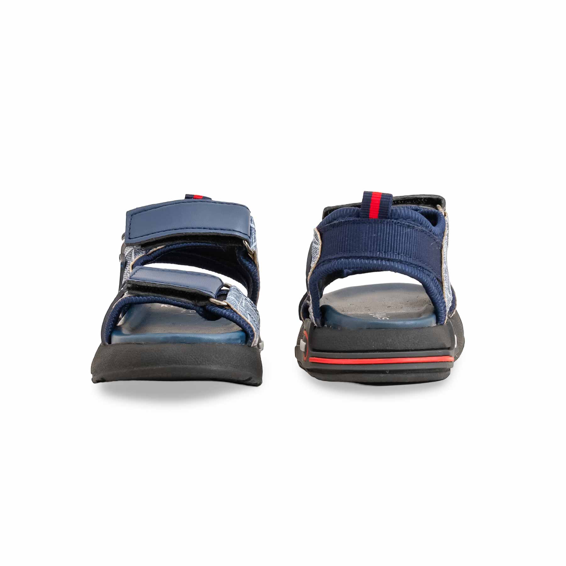 Boys Navy Casual Sandal KD4760 - Image 4