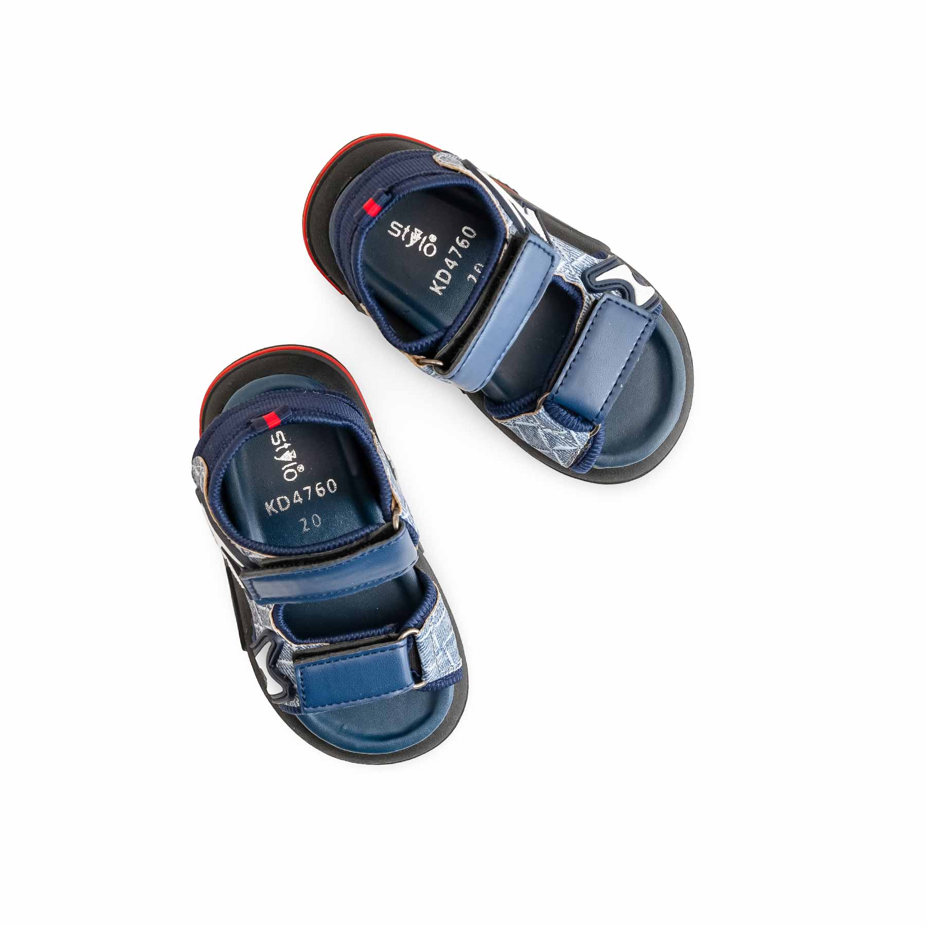 Boys Navy Casual Sandal KD4760 - Image 5