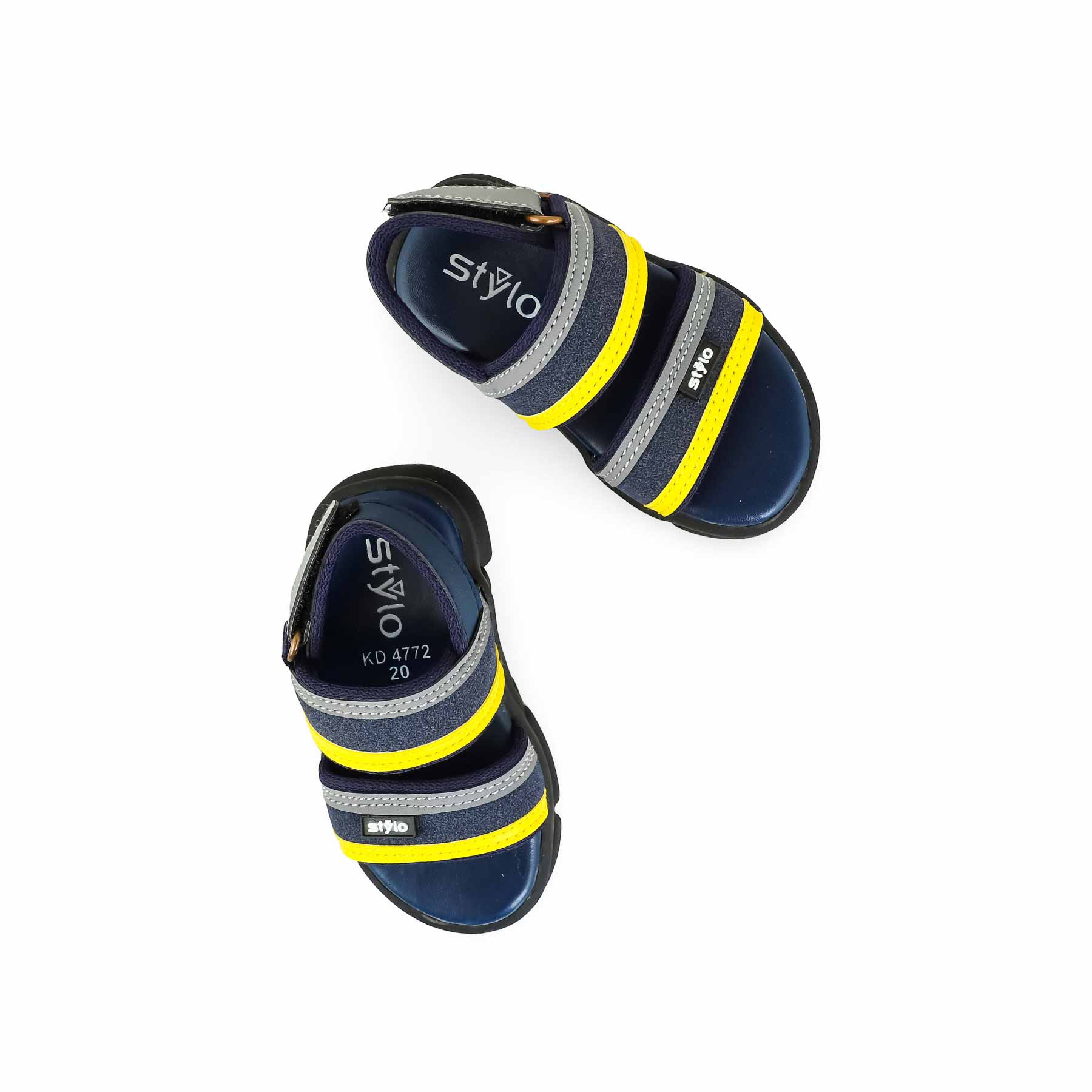 Boys Navy Casual Sandal KD4772 - Image 5
