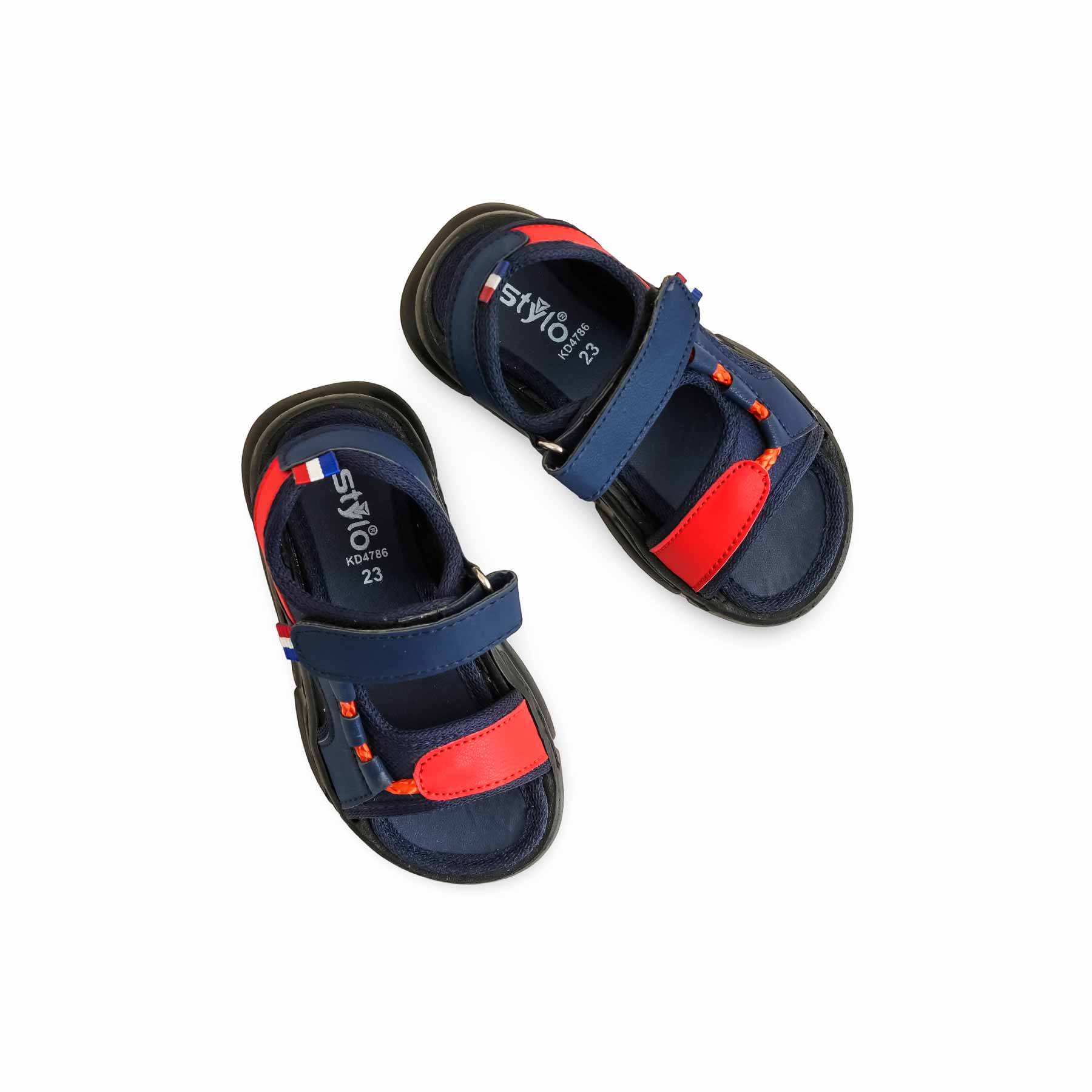 Boys Navy Casual Sandal KD4786 - Image 5