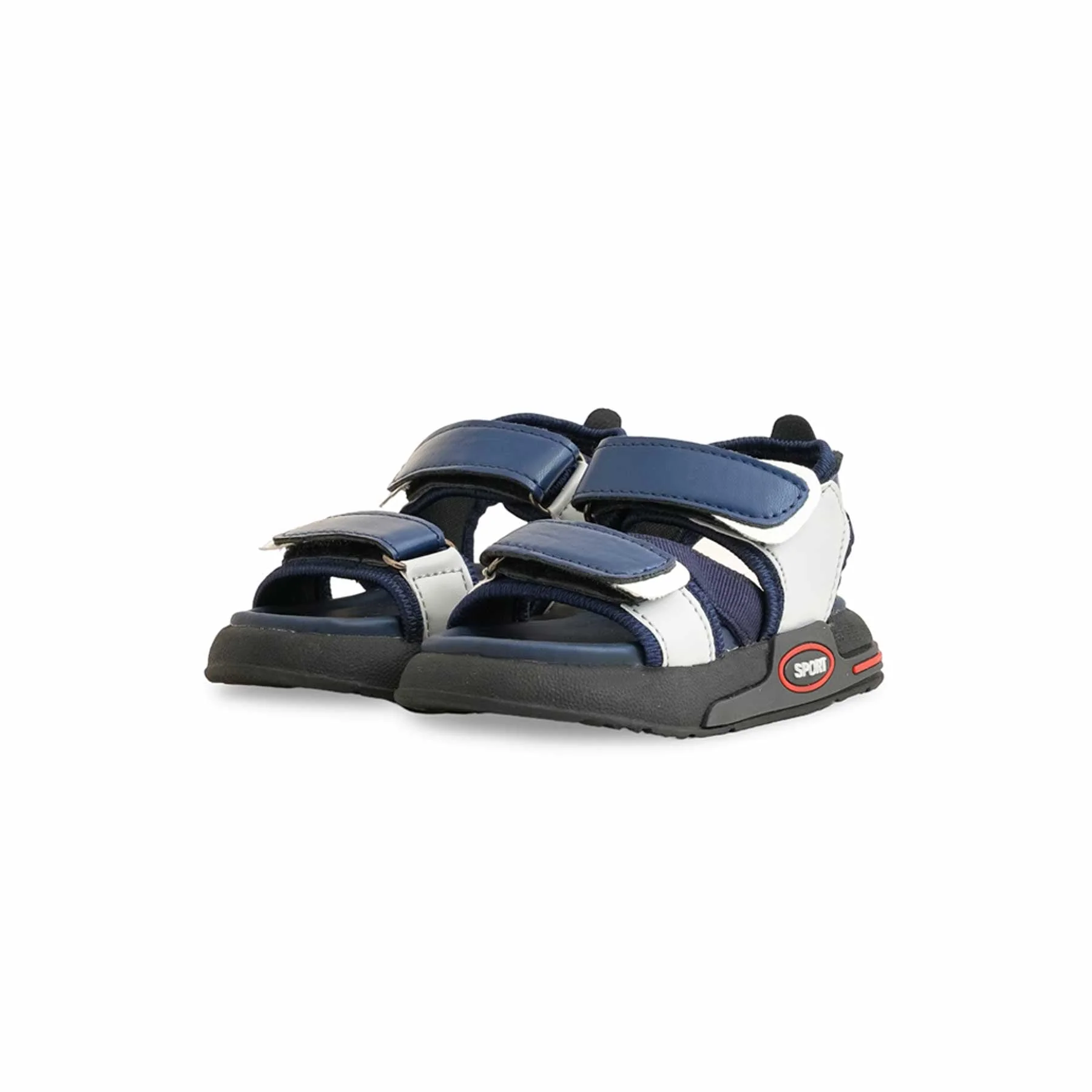 Boys Navy Casual Sandal KD4884 - Image 3