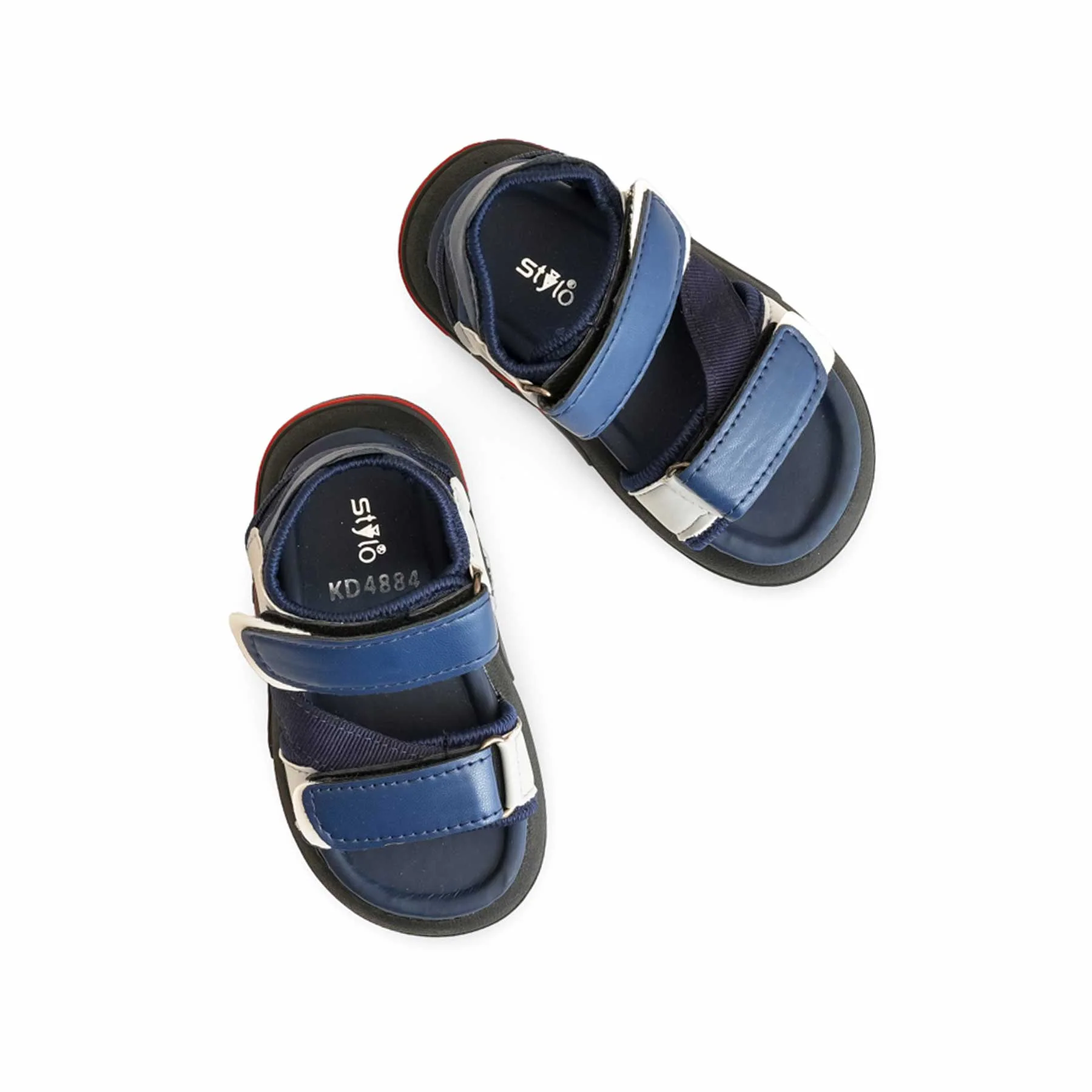 Boys Navy Casual Sandal KD4884 - Image 5