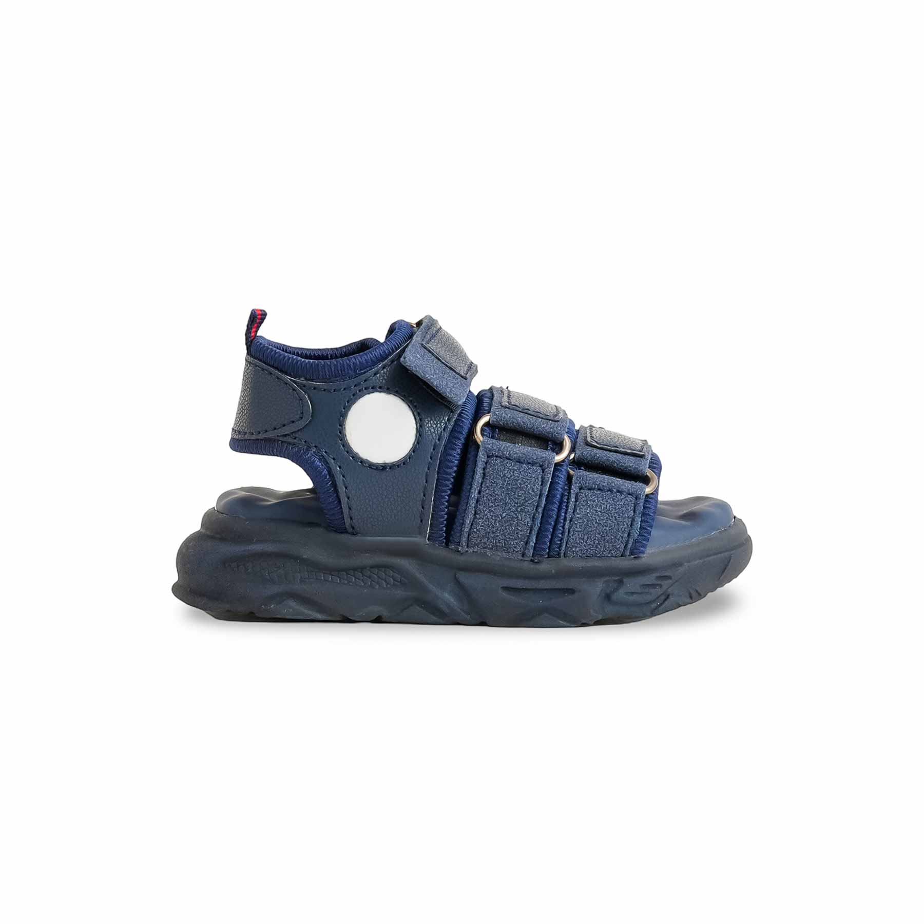 Boys Navy Casual Sandal KD4894 - Image 2