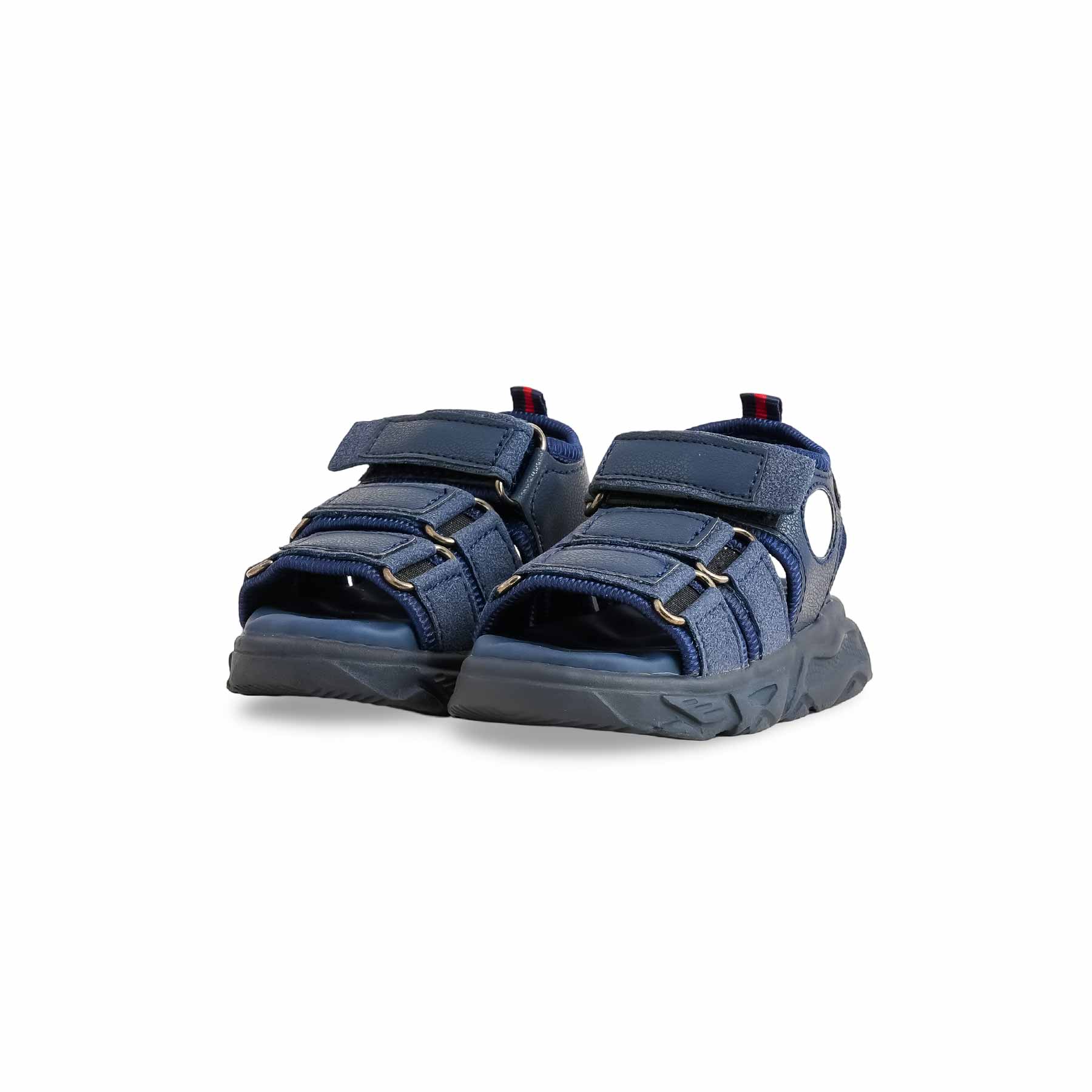 Boys Navy Casual Sandal KD4894 - Image 3