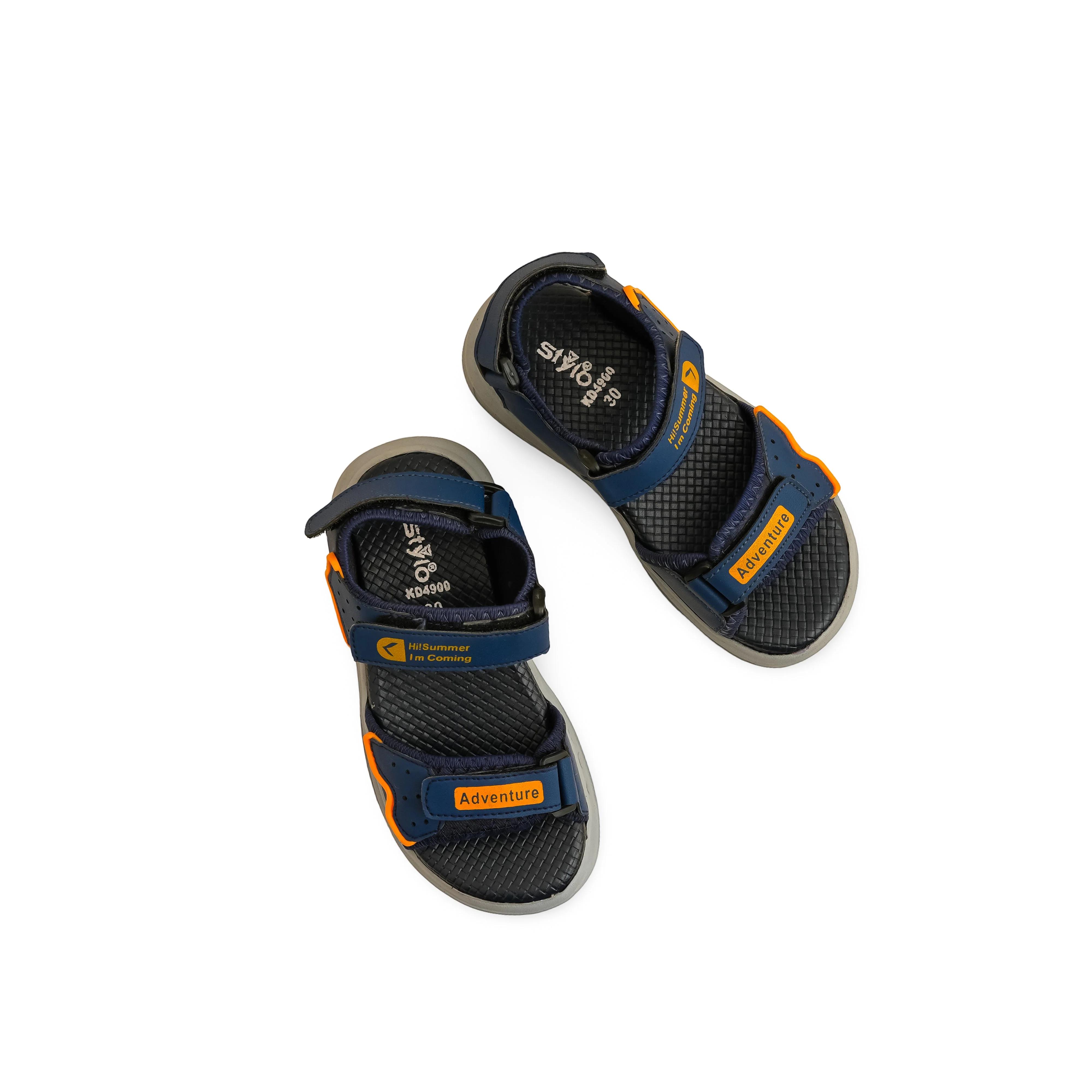 Boys Navy Casual Sandal KD4900 - Image 5