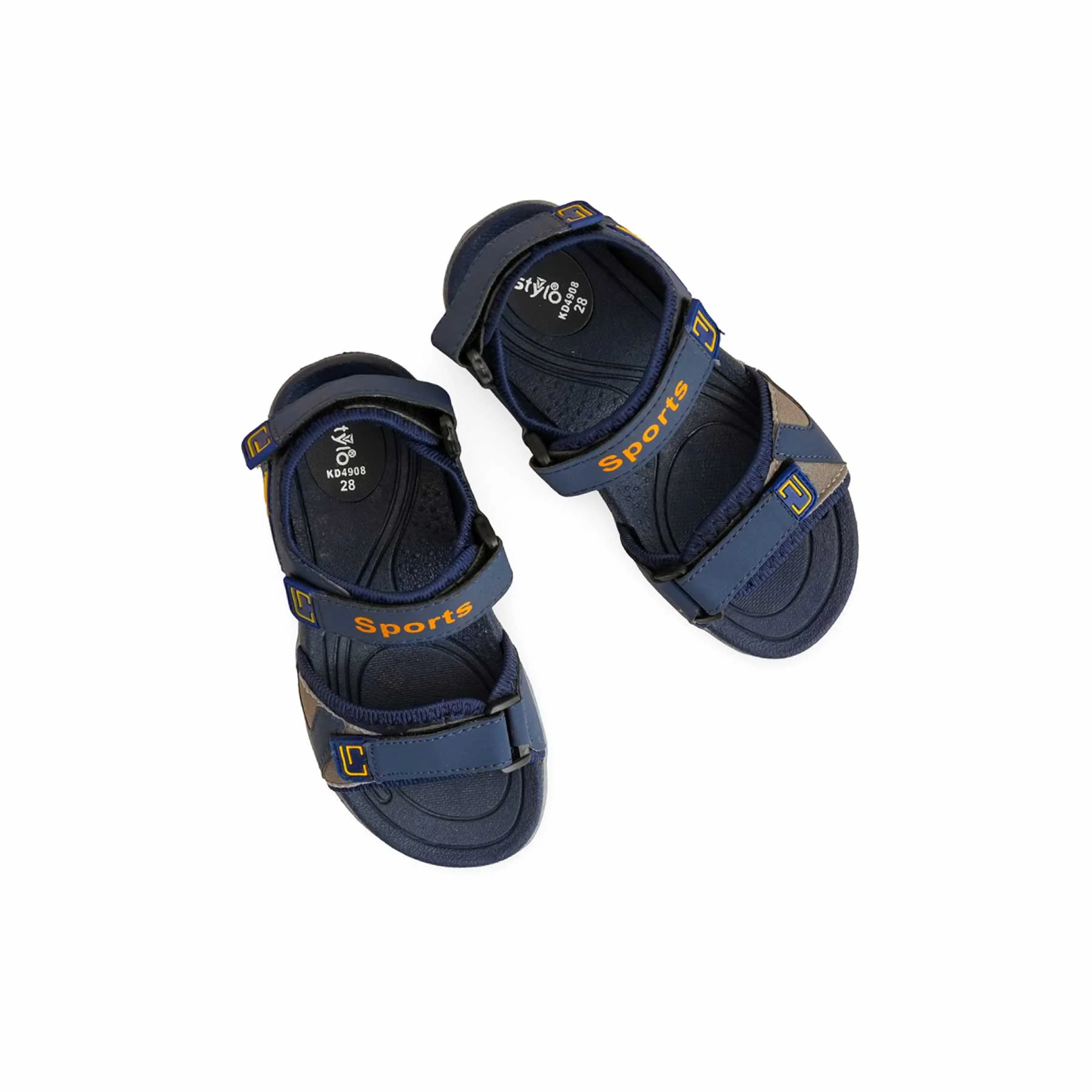 Boys Navy Casual Sandal KD4908 - Image 5