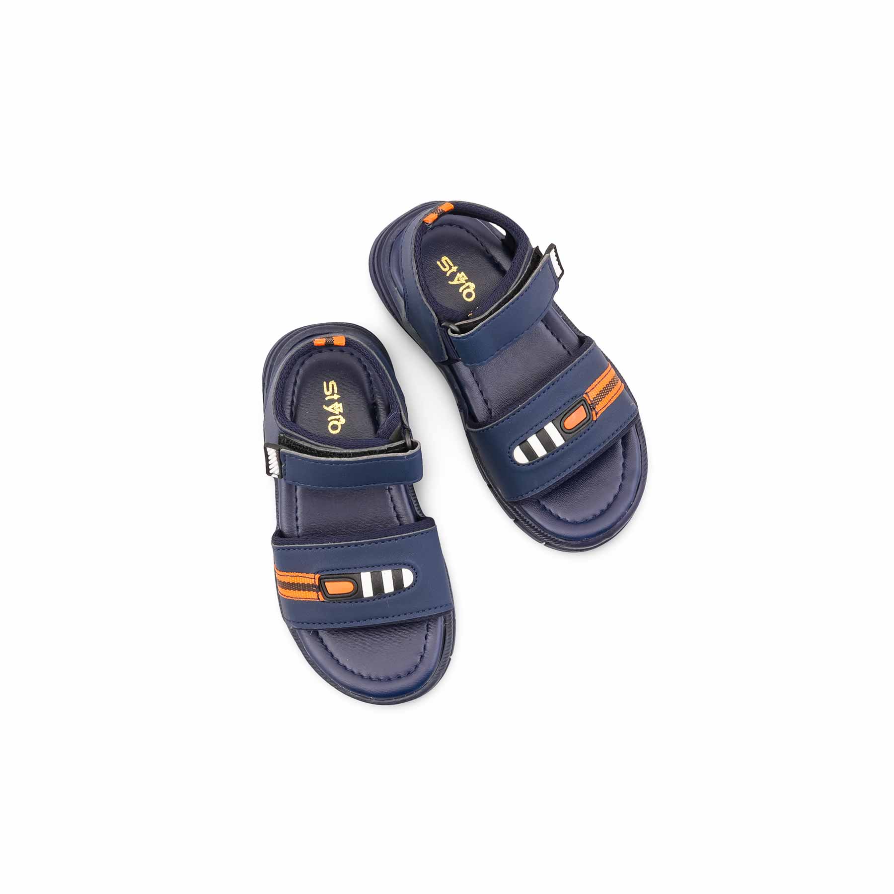 Boys Navy Casual Sandal KD4941 - Image 5