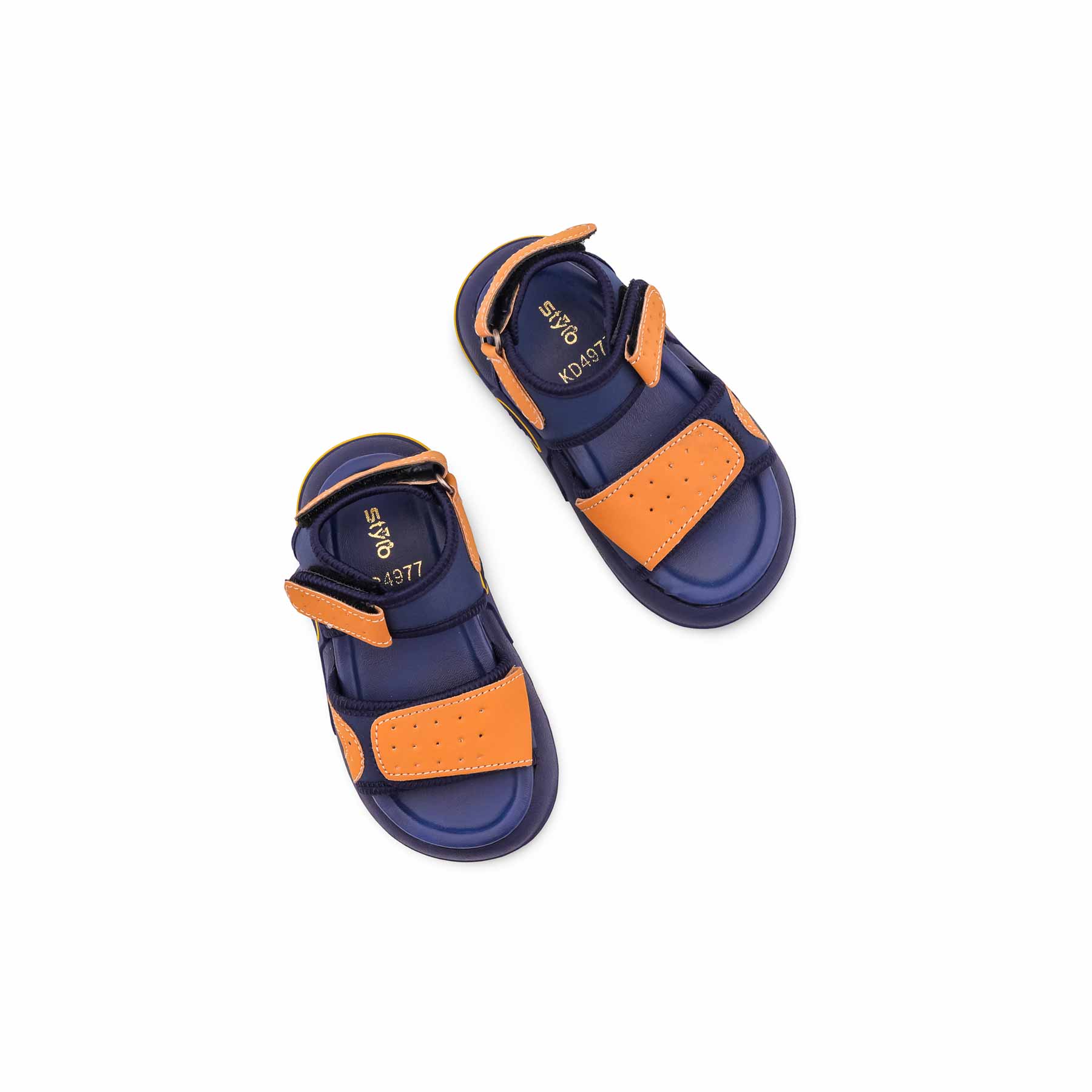 Boys Navy Casual Sandal KD4977 - Image 5