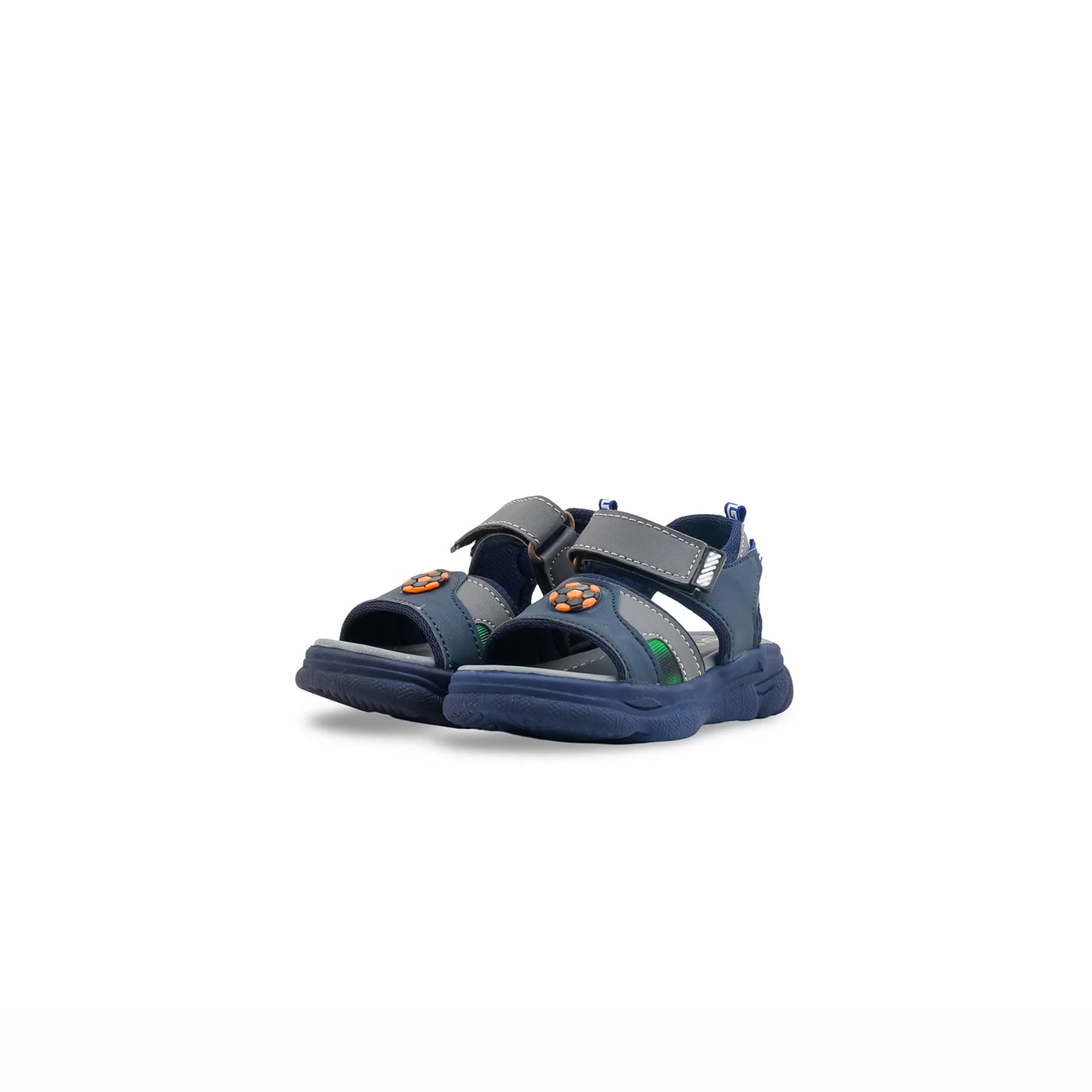 Boys Navy Casual Sandal KD4984 - Image 3