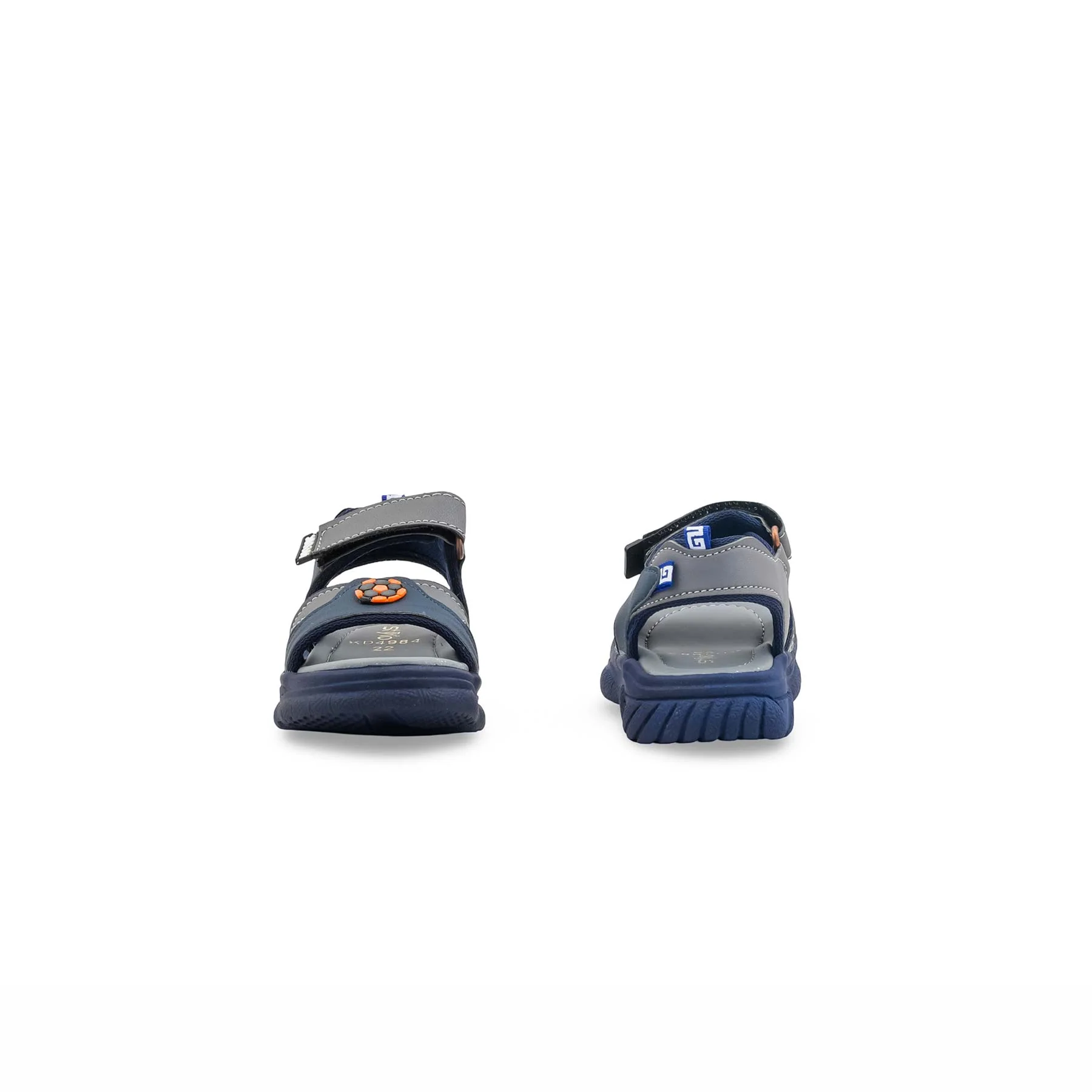 Boys Navy Casual Sandal KD4984 - Image 4
