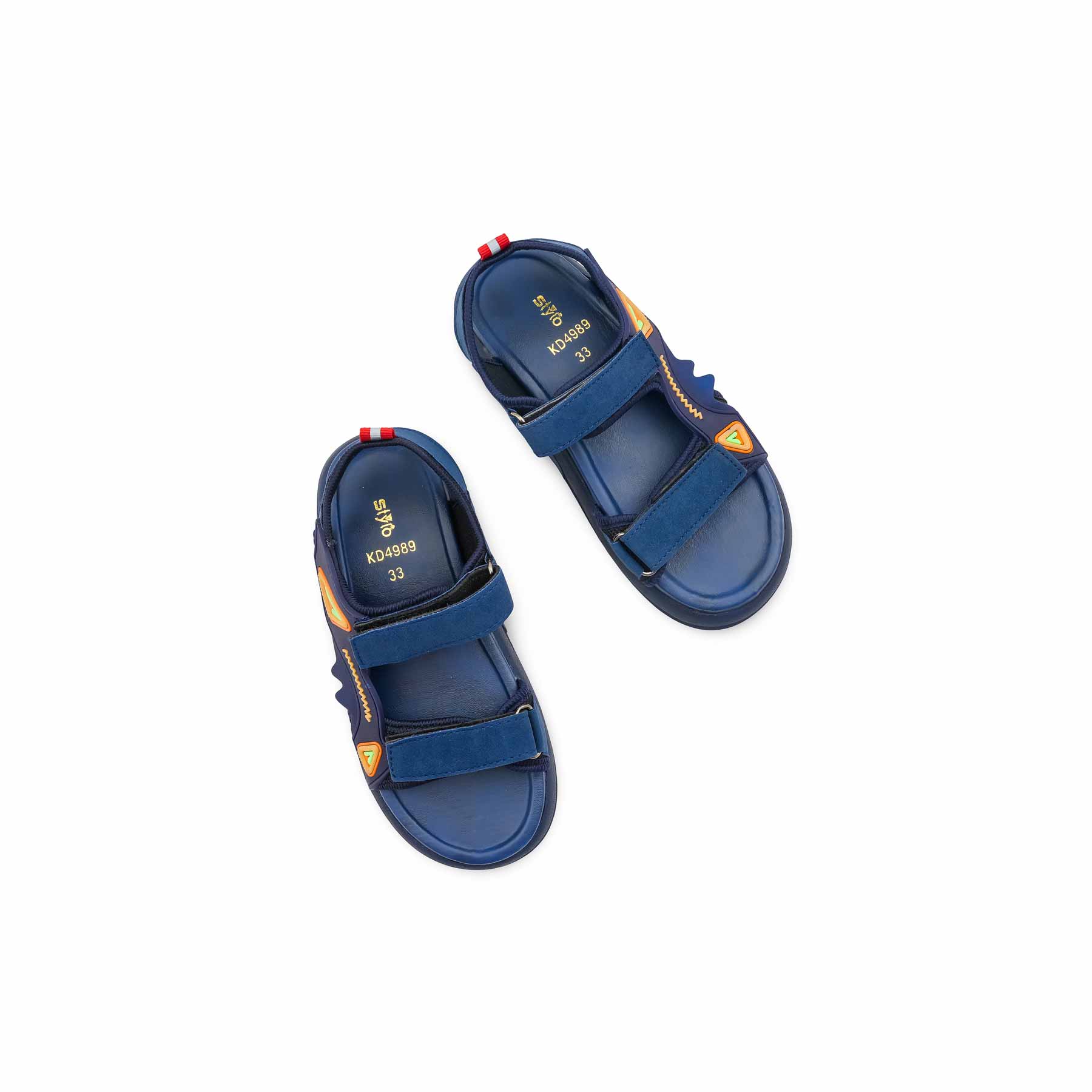 Boys Navy Casual Sandal KD4989 - Image 5