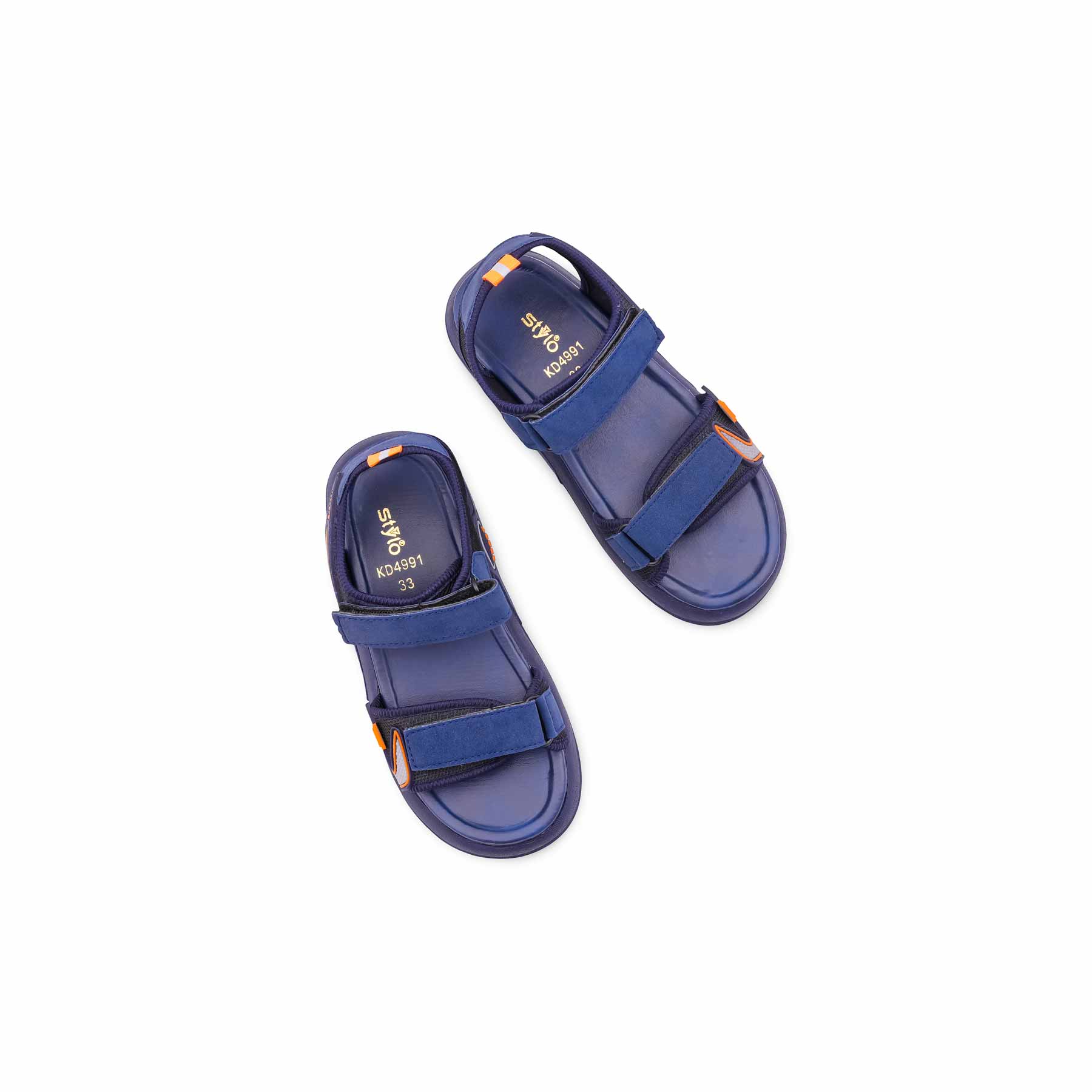 Boys Navy Casual Sandal KD4991 - Image 5