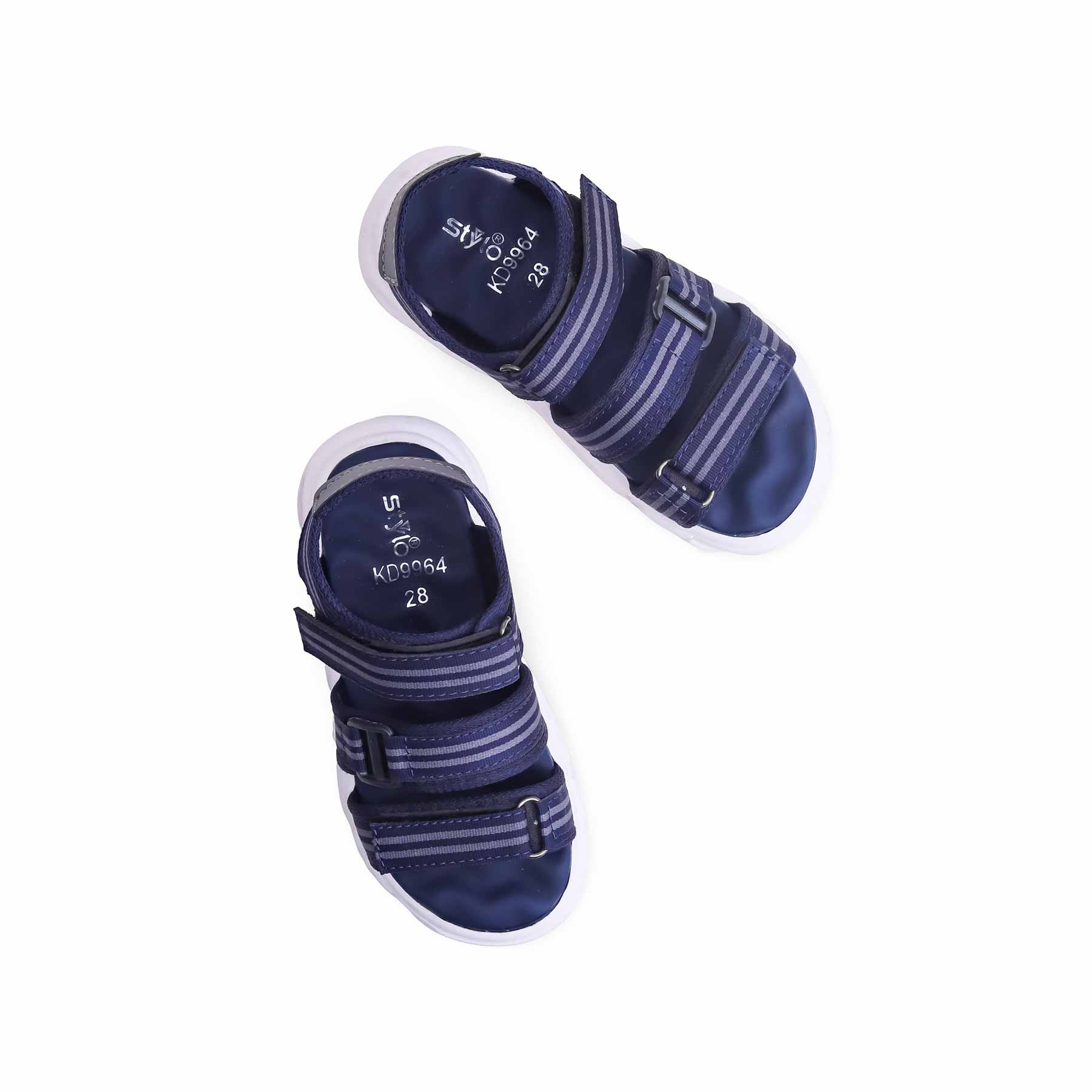 Boys Navy Casual Sandal KD9964 - Image 5