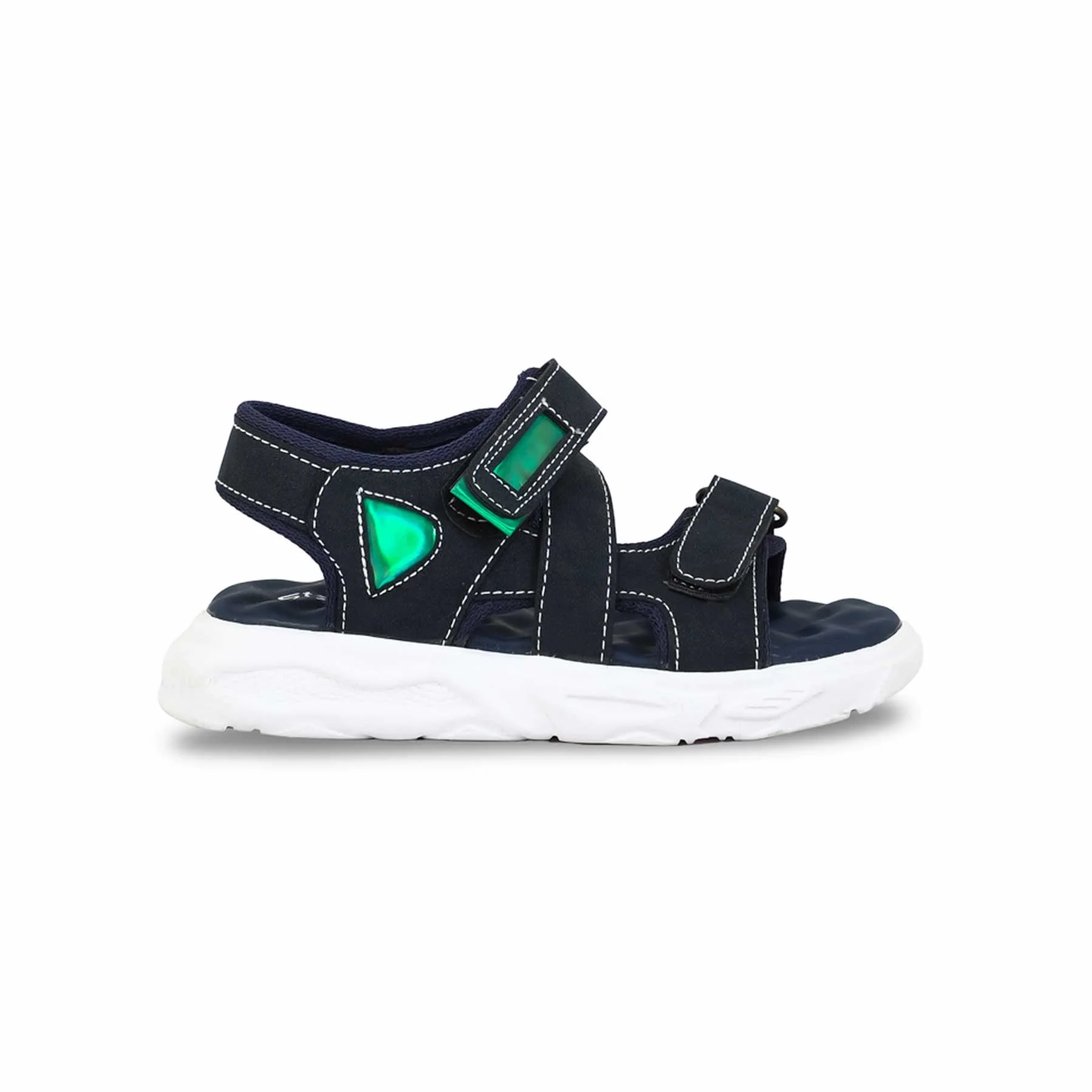 Boys Navy Casual Sandal KD9967 - Image 2