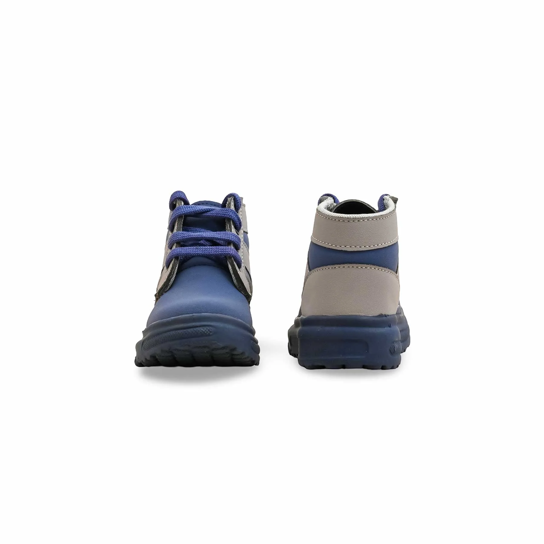 Boys Navy Formal Long Shoes KD8080 - Image 4