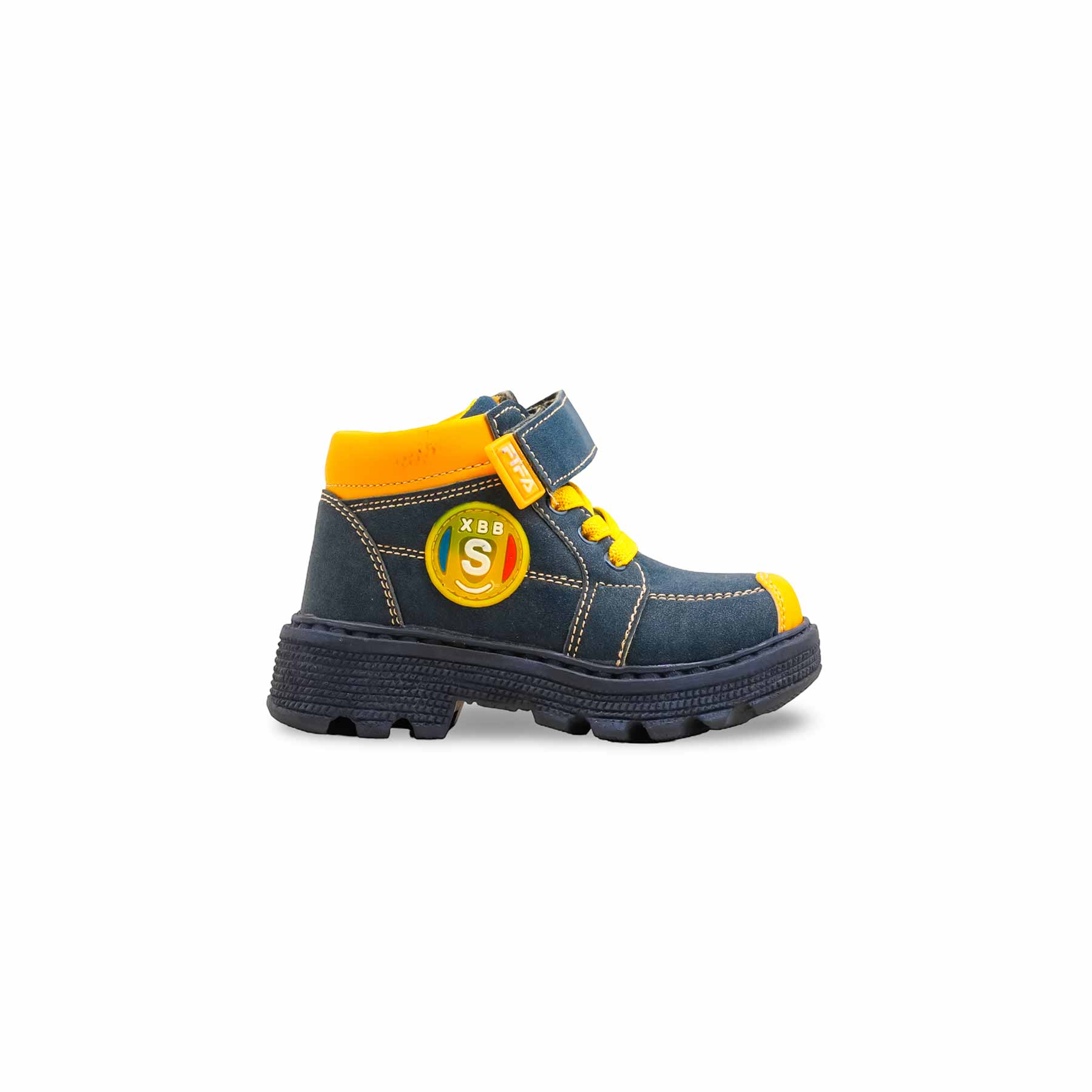 Boys Navy Formal Long Shoes KD8084 - Image 2