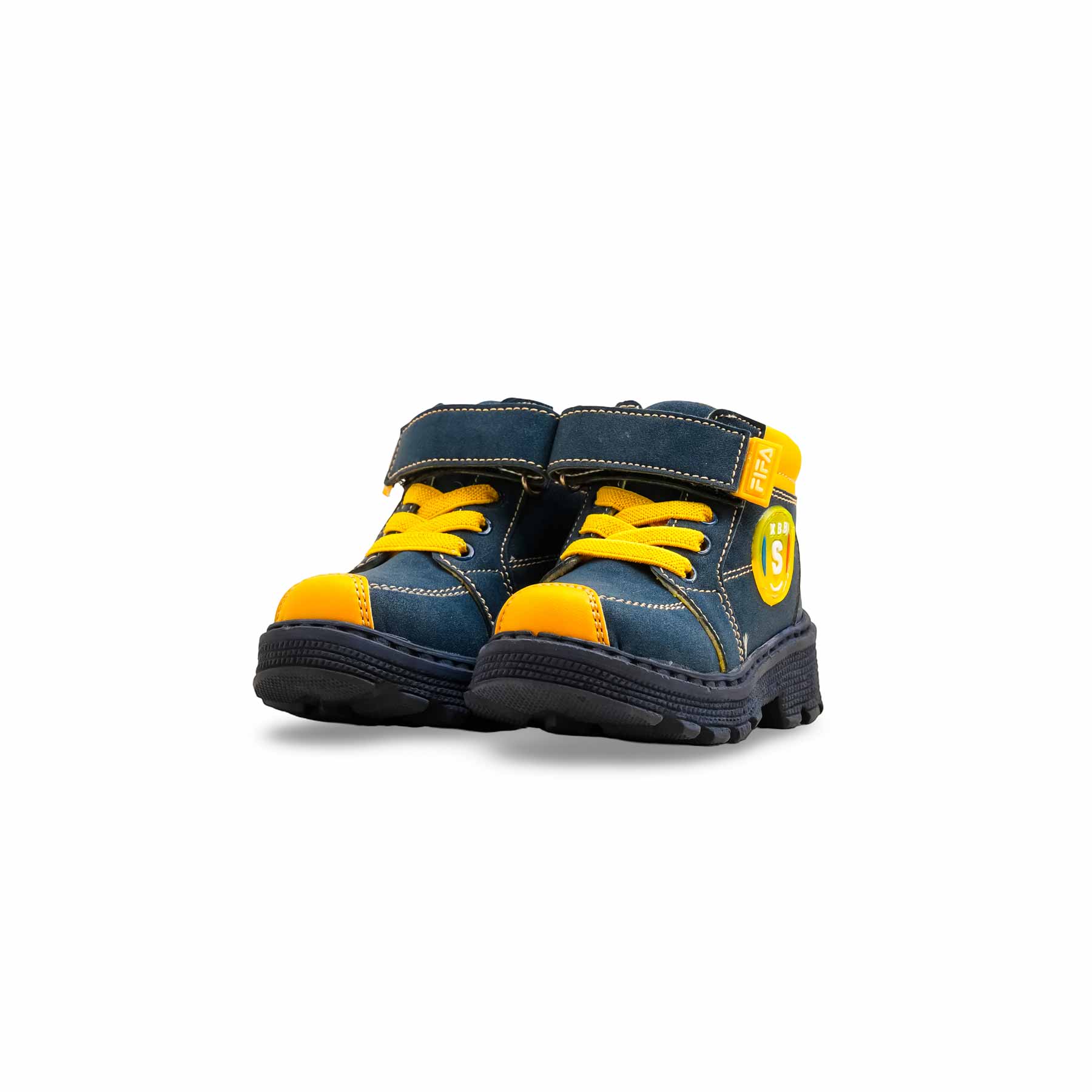 Boys Navy Formal Long Shoes KD8084 - Image 3