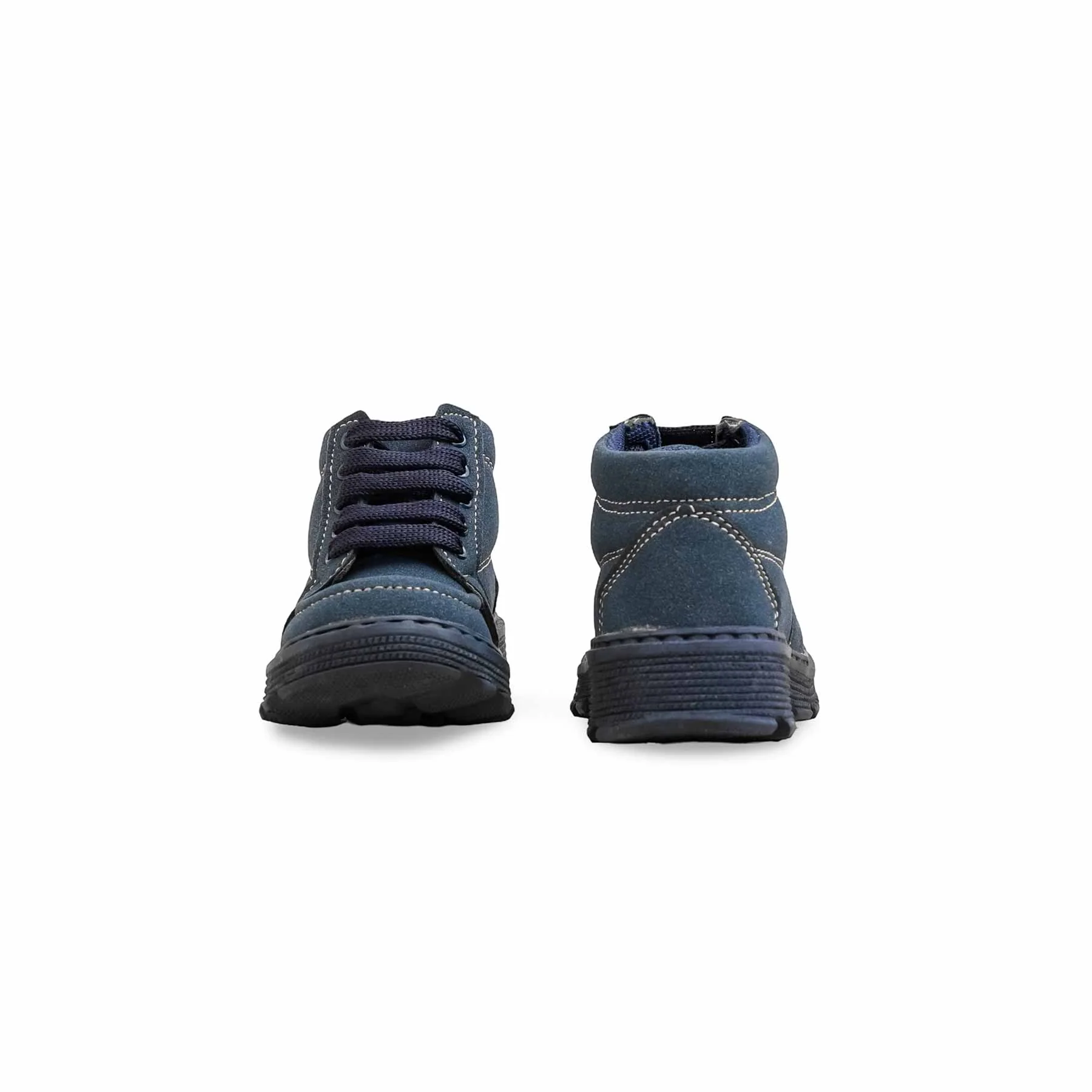 Boys Navy Formal Long Shoes KD8086 - Image 4