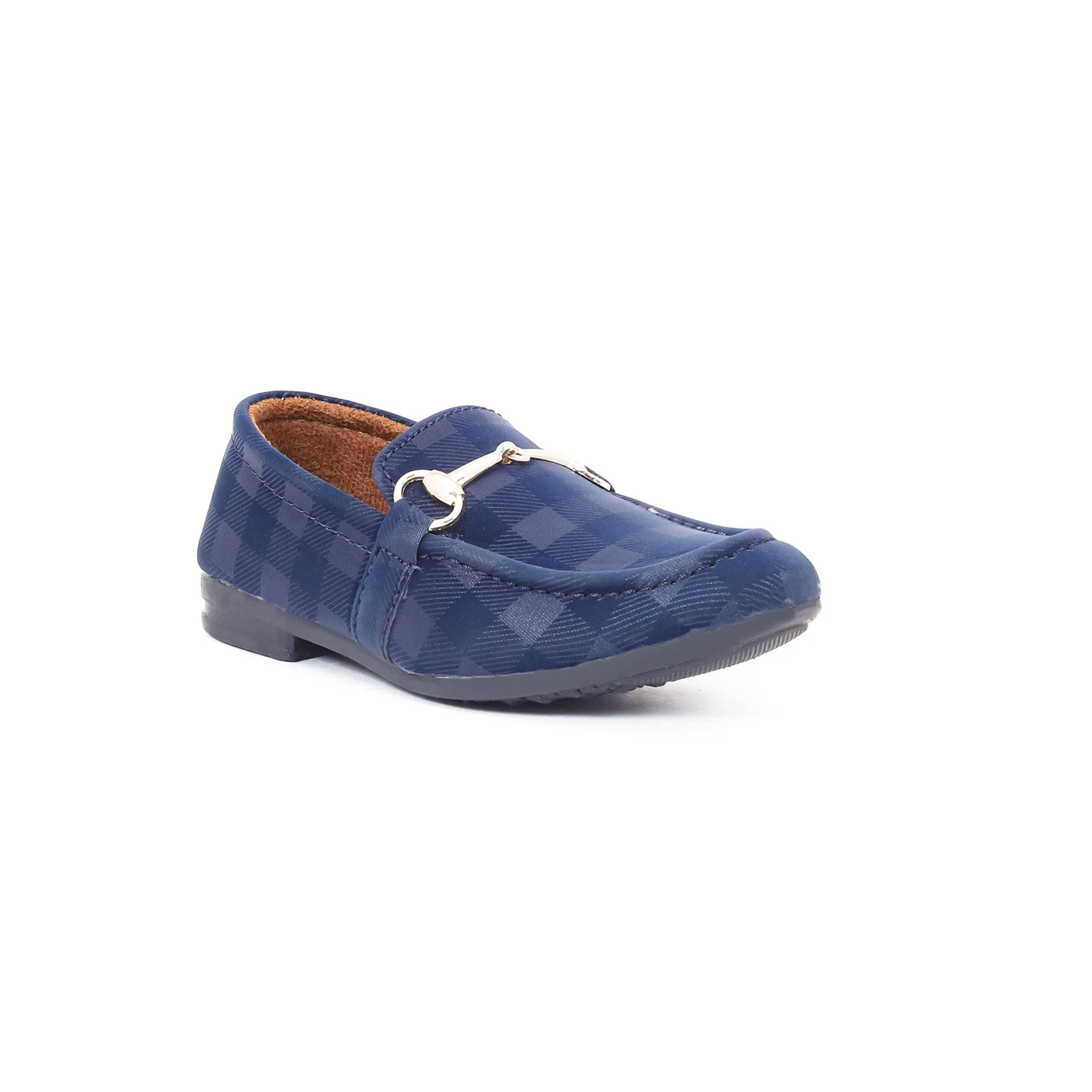 Boys Navy Formal Moccasin KD0284 - Image 3