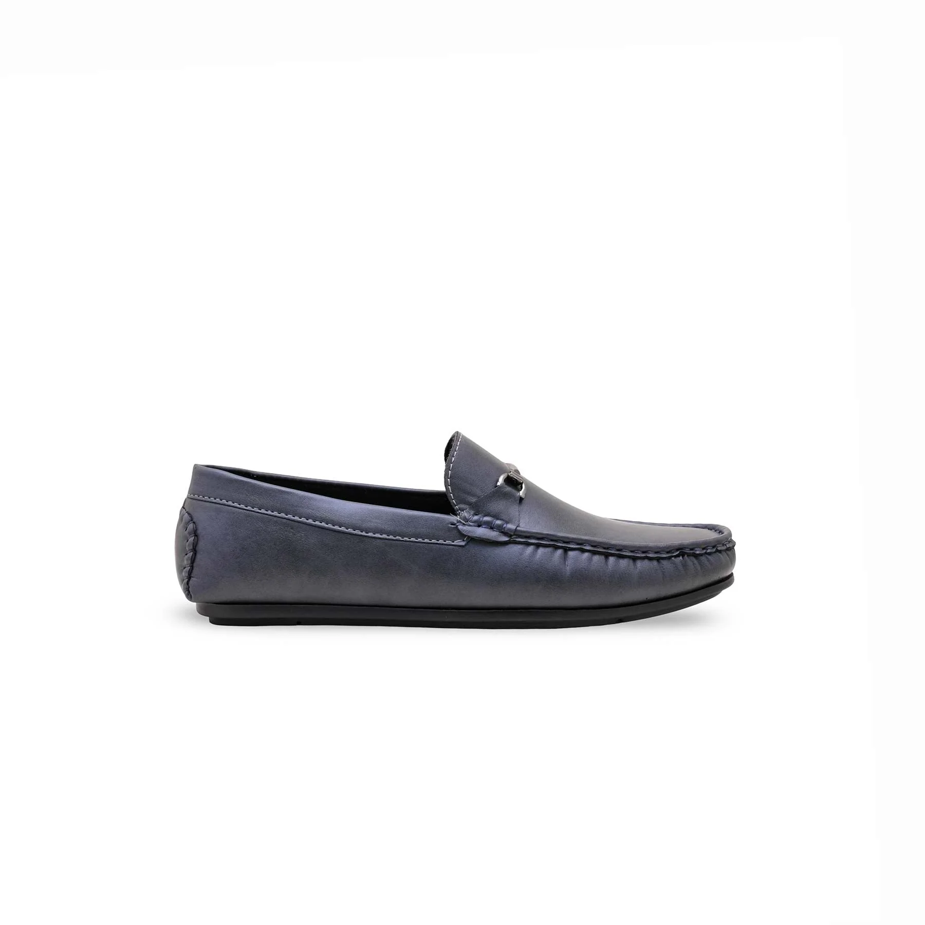 Boys Navy Formal Moccasin KD2502 - Image 2