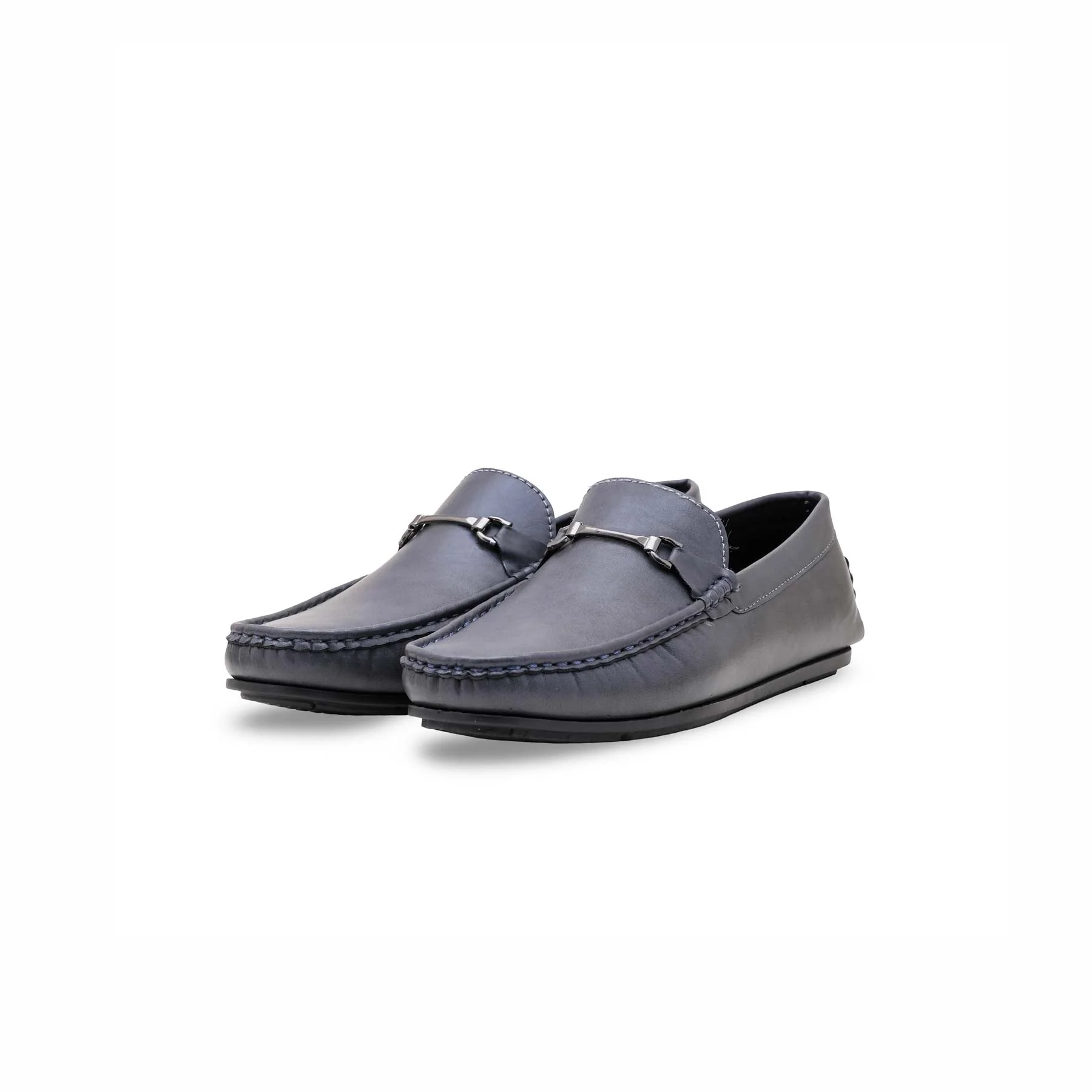 Boys Navy Formal Moccasin KD2502 - Image 3