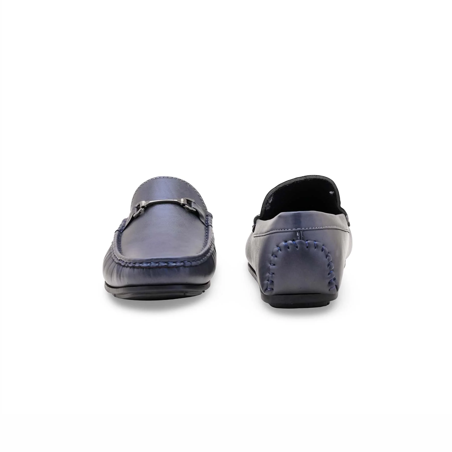 Boys Navy Formal Moccasin KD2502 - Image 4