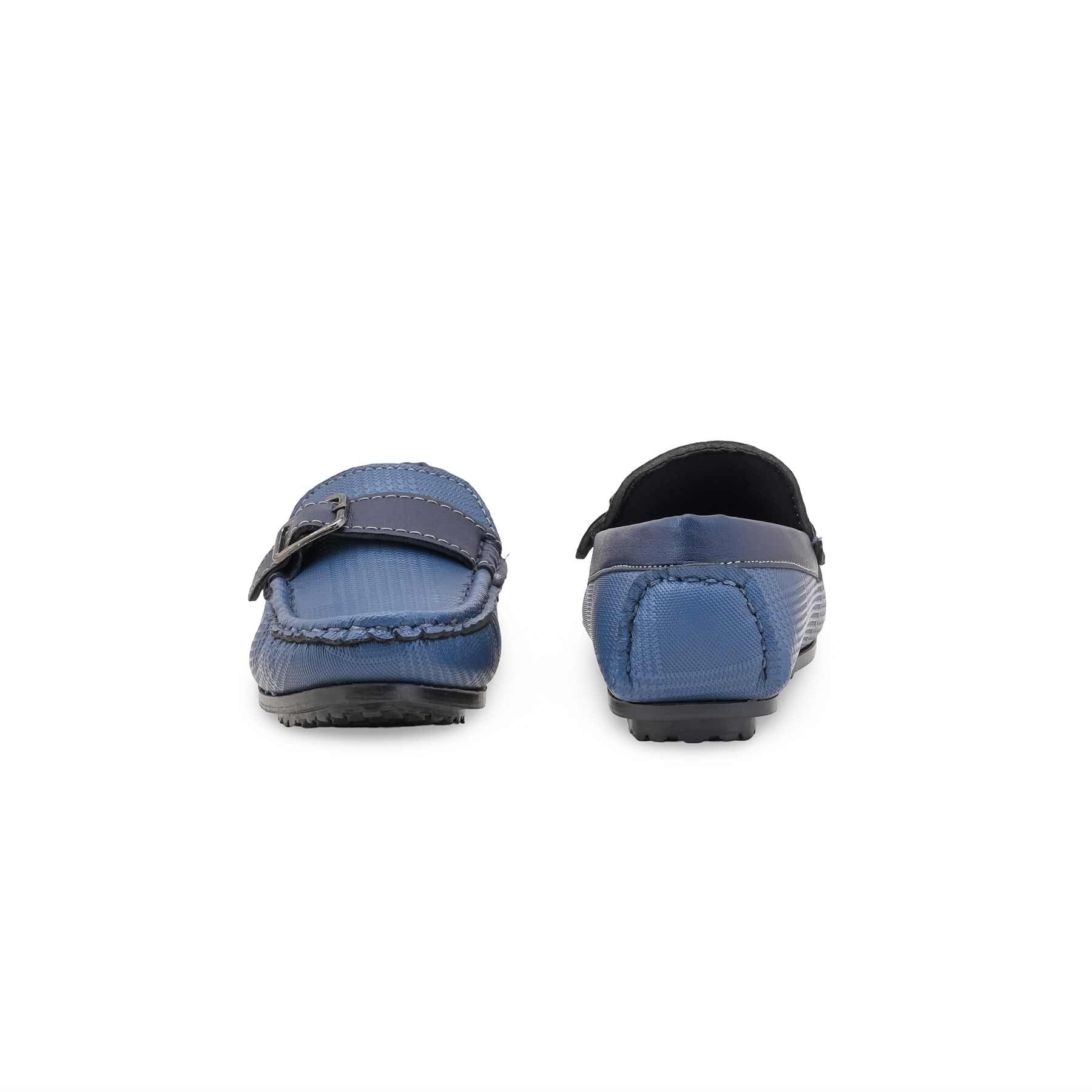 Boys Navy Formal Moccasin KD2505 - Image 4