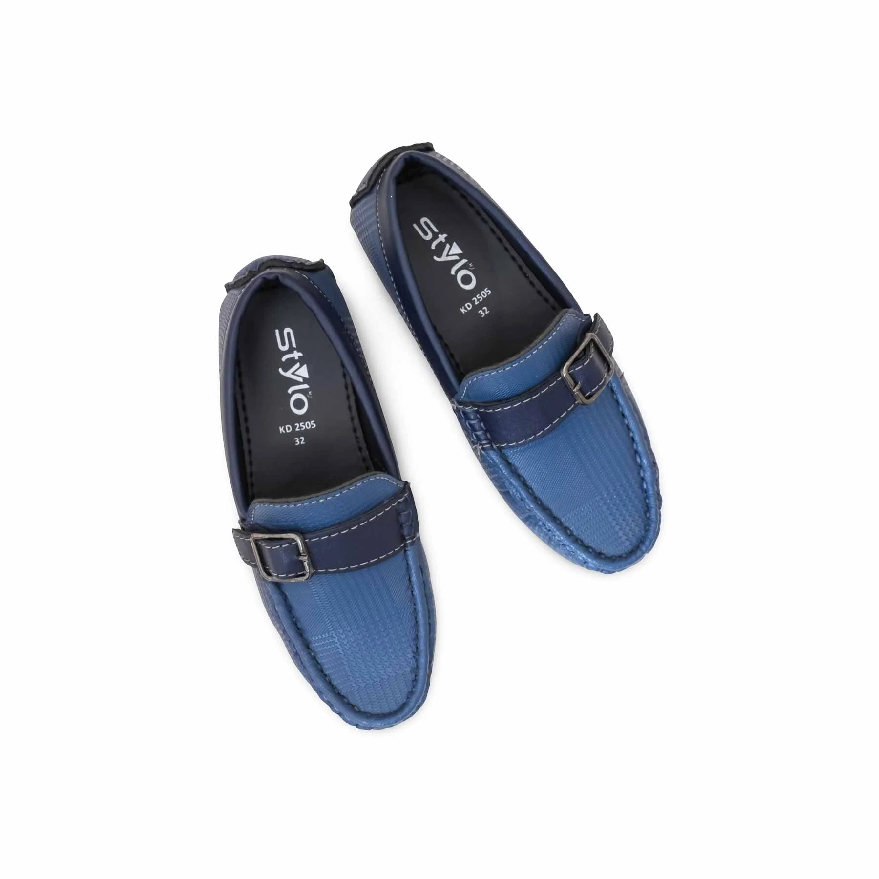 Boys Navy Formal Moccasin KD2505 - Image 5