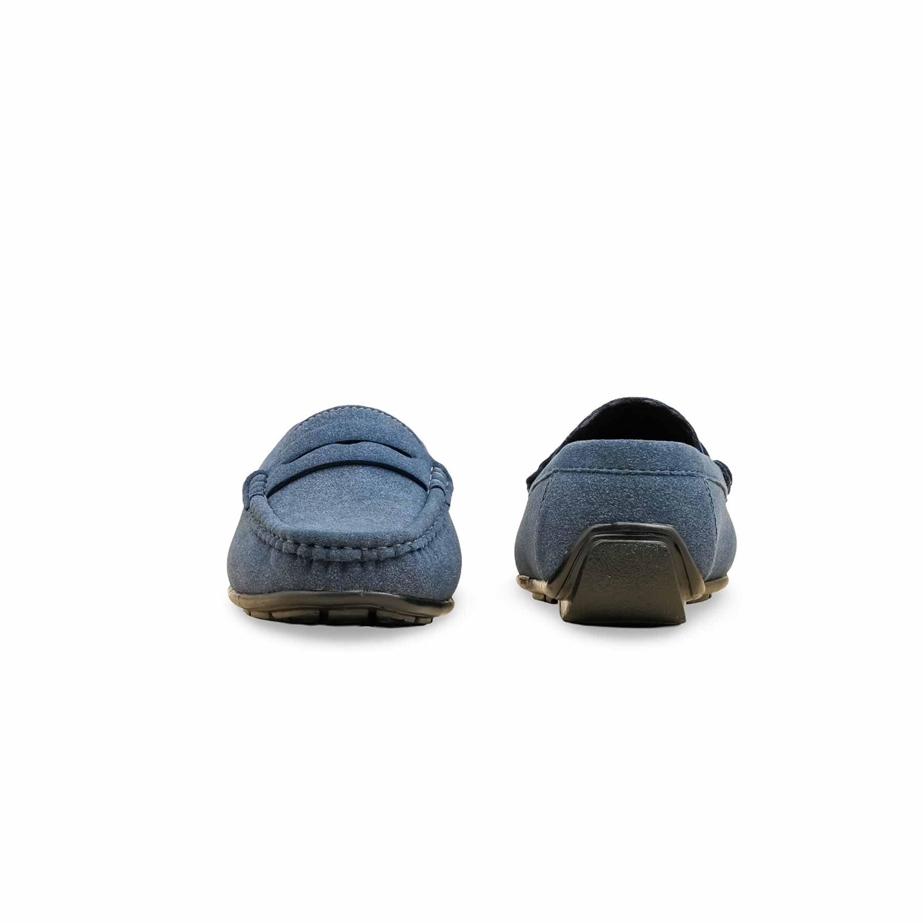 Boys Navy Formal Moccasin KD2525 - Image 4