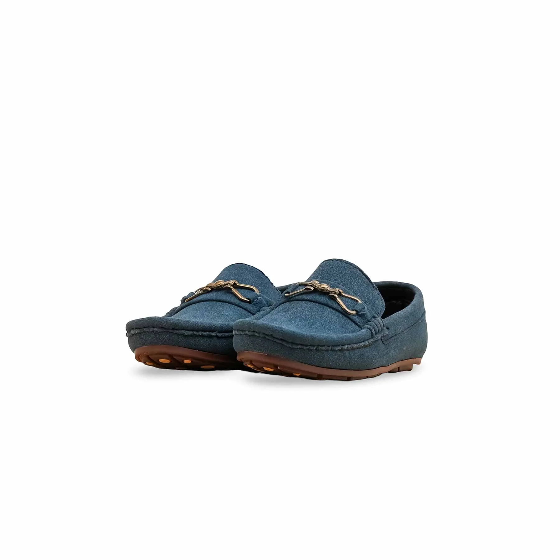 Boys Navy Formal Moccasin KD2528 - Image 3