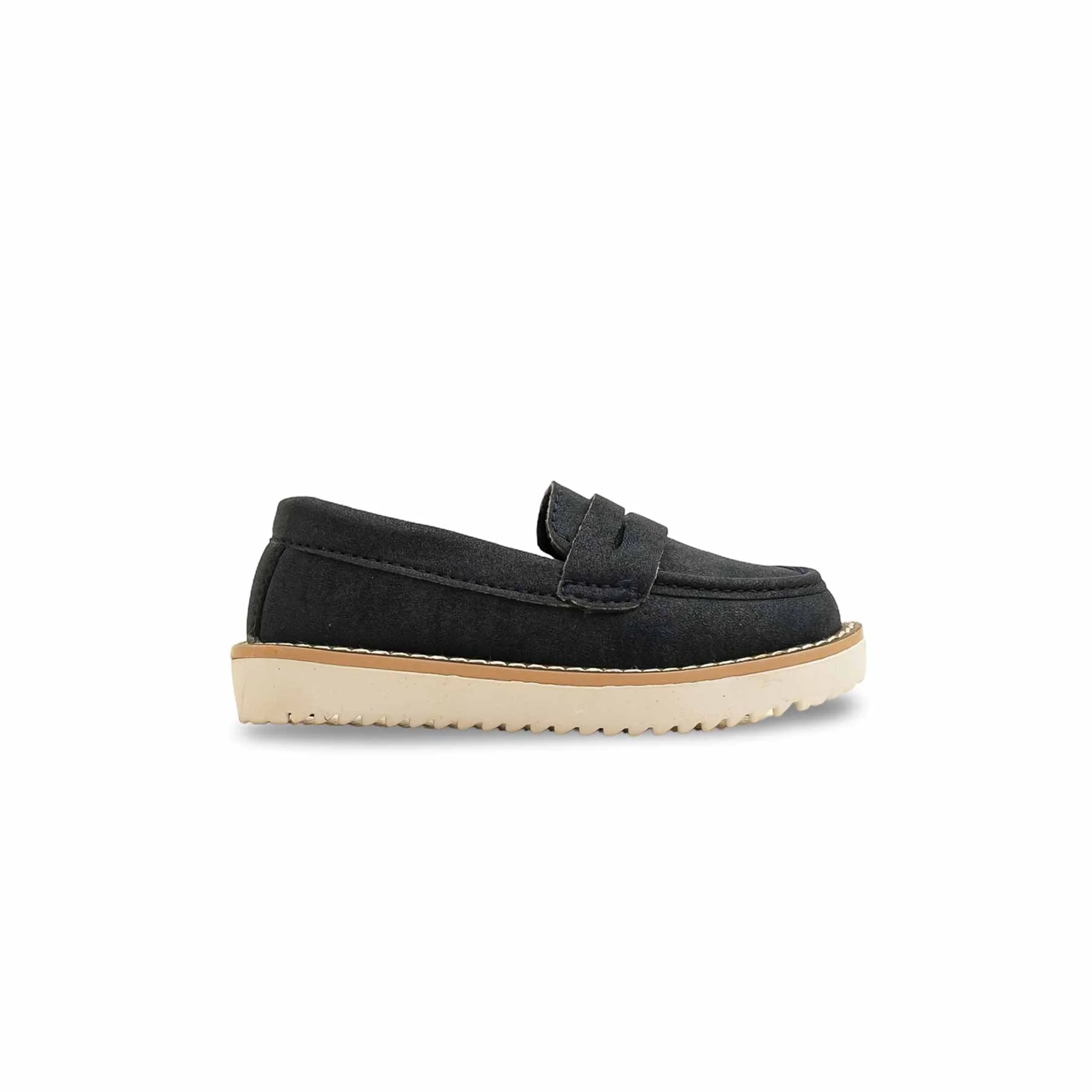 Boys Navy Formal Moccasin KD2552 - Image 2