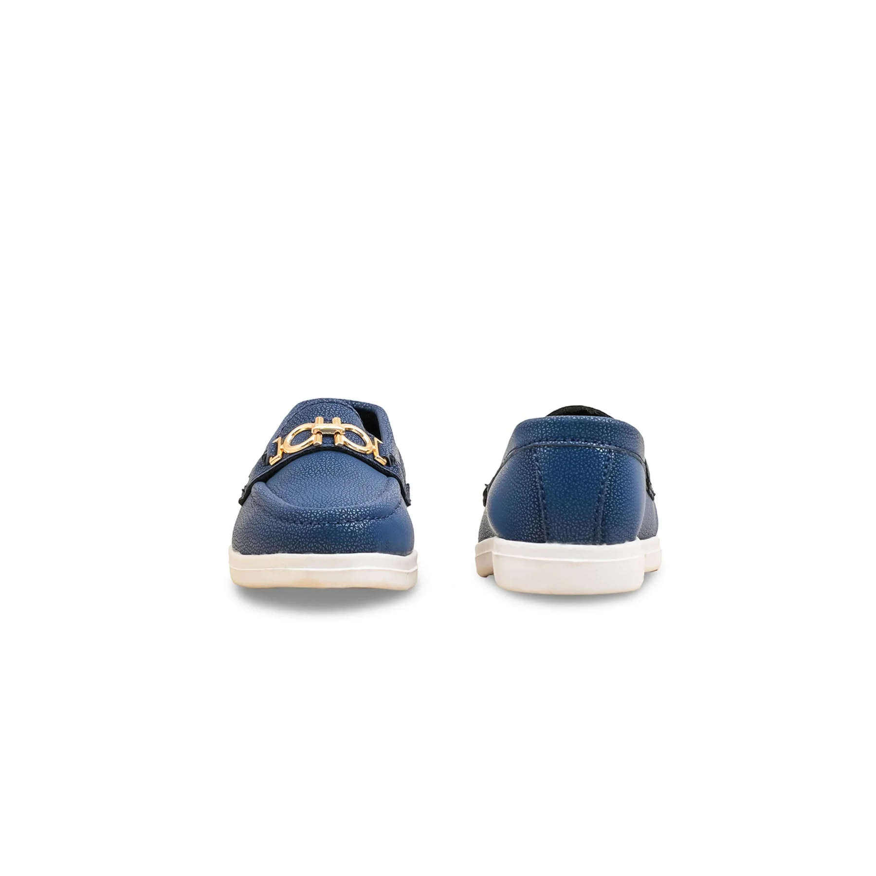 Boys Navy Formal Moccasin KD2578 - Image 4
