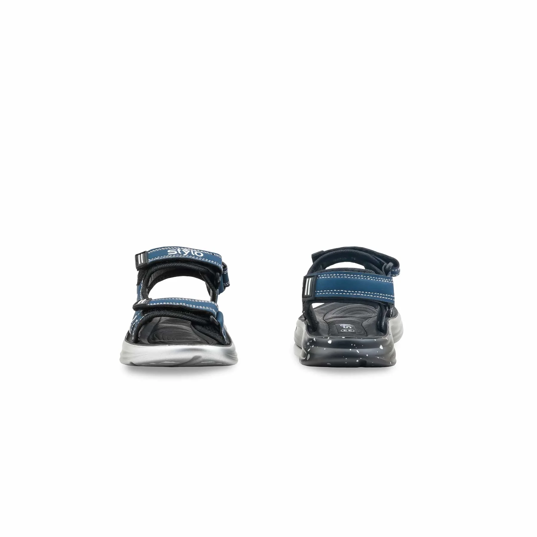 Boys Navy Formal Sandal KD2703 - Image 4