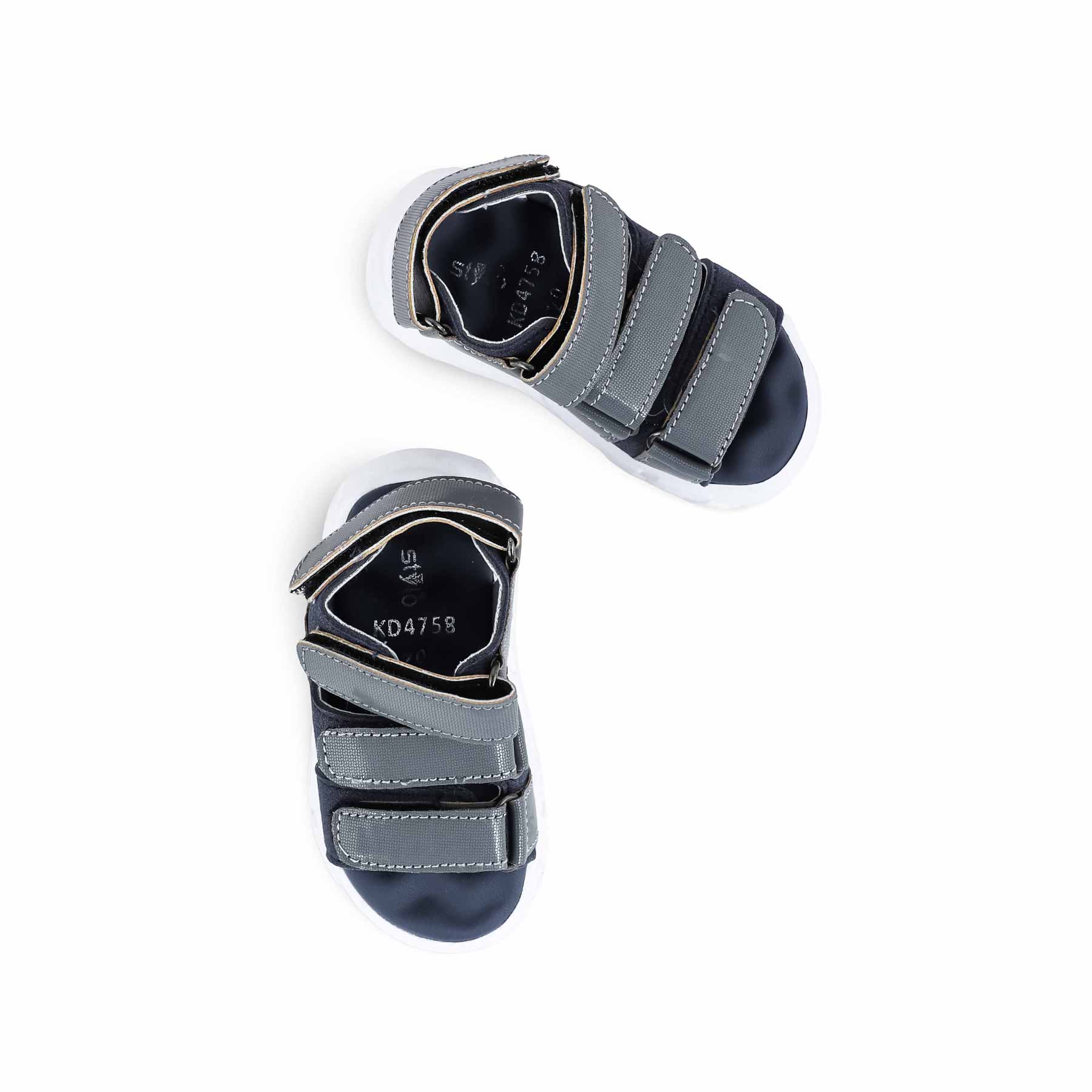 Boys Navy Formal Sandal KD4758 - Image 5